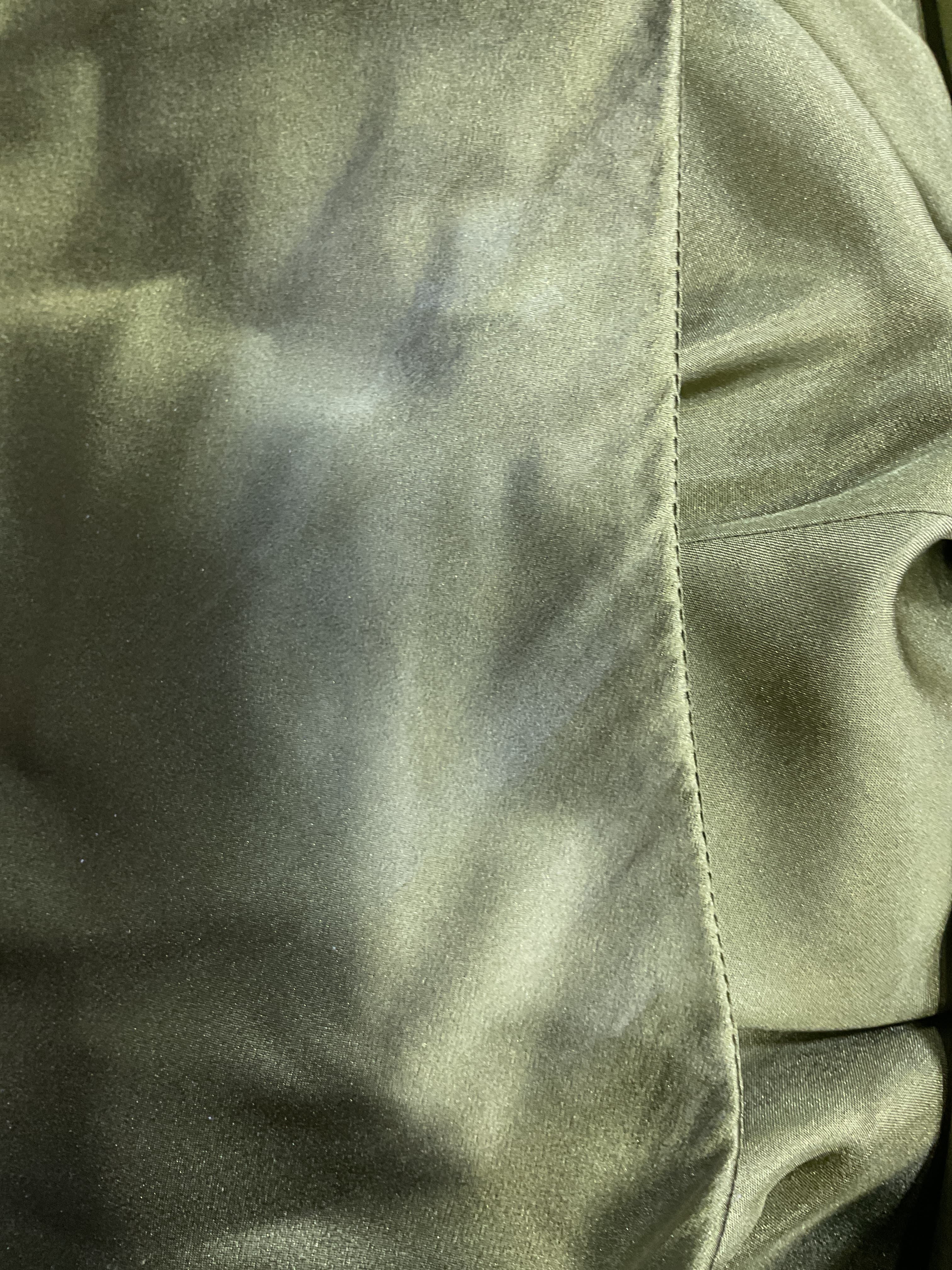 The Sei For Fwrd Asymmetrical Draped Dress In Moss - Image 3