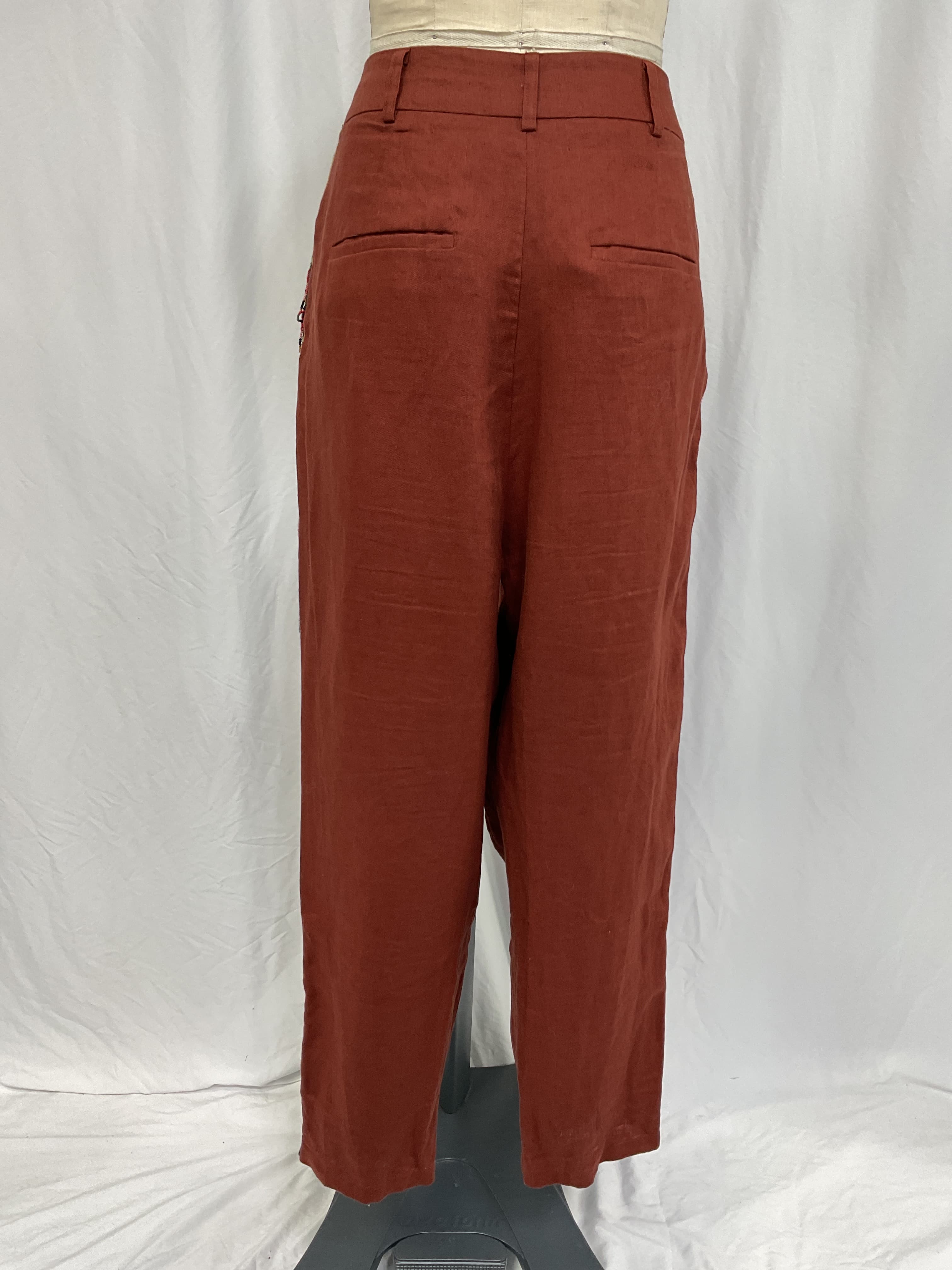 Brown Carrot Pants - Image 3