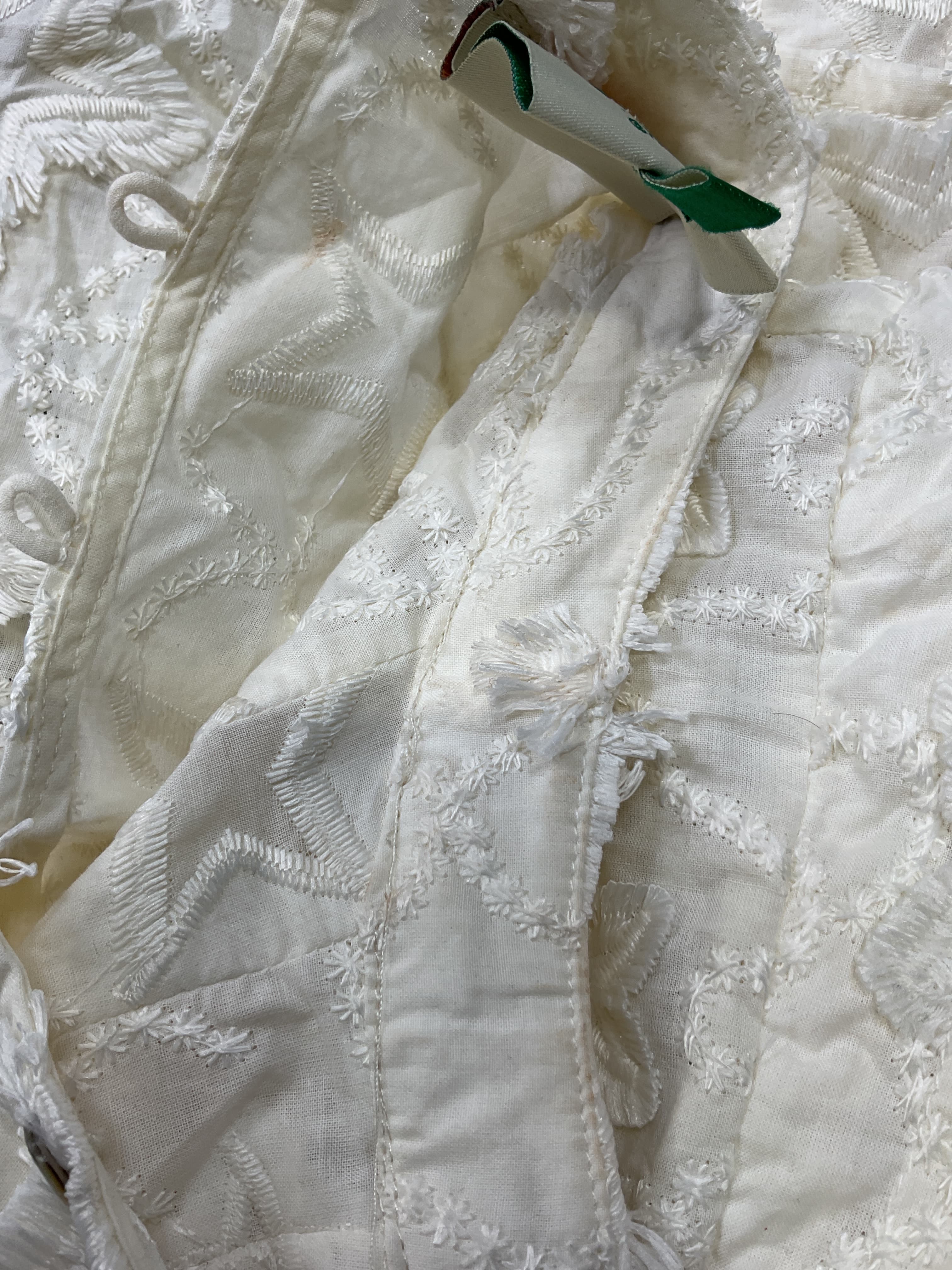 White 3d Stars Blouse - Image 2