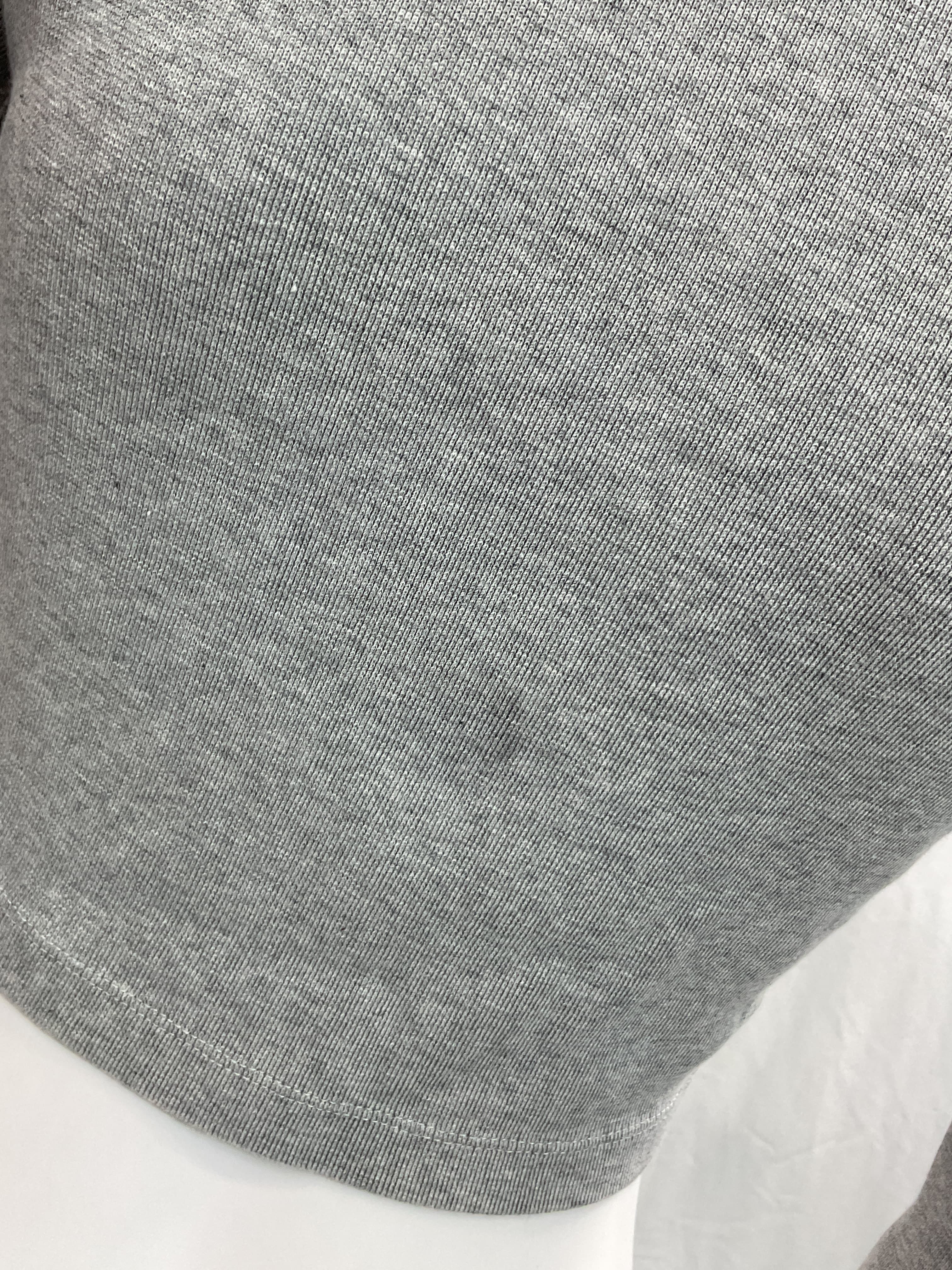 Wardrobe.nyc X Hailey Bieber Hb Long Sleeve Tee In Grey Marl - Image 2