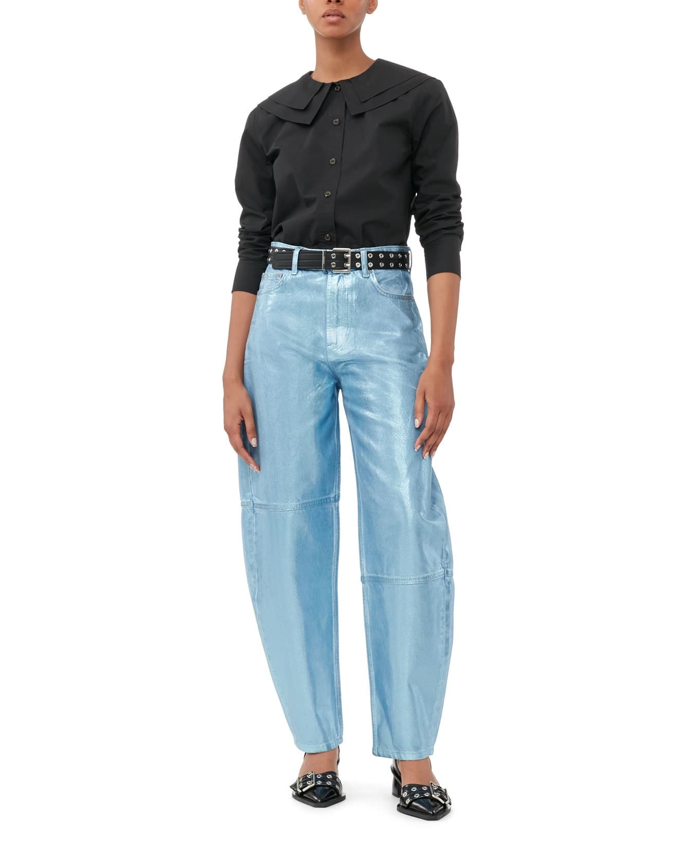 Blue Foil Stary Jeans - Image 1
