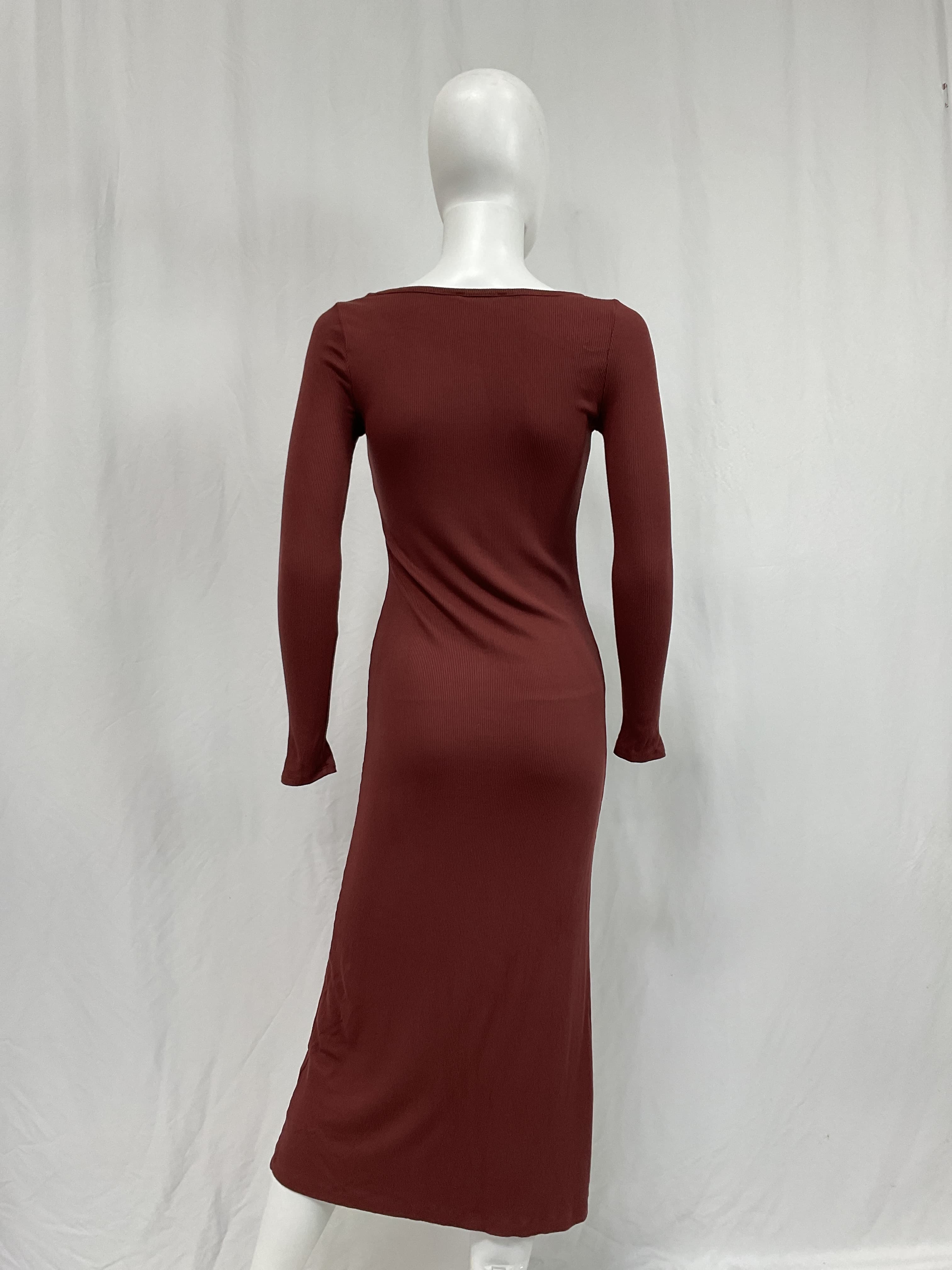 The Longsleeve Rib Dress - Image 2
