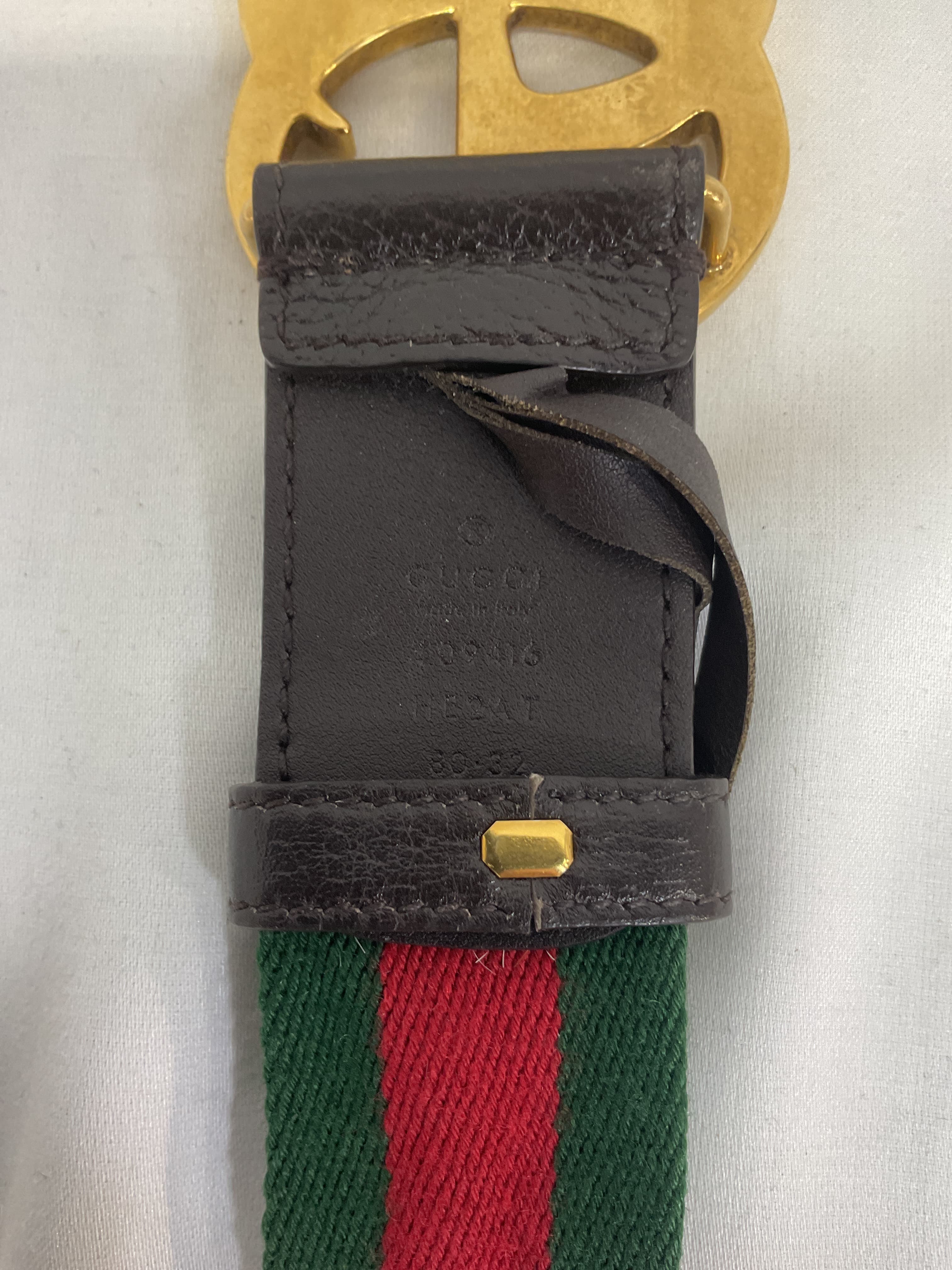 Web Belt With Double G Buckle - Image 2