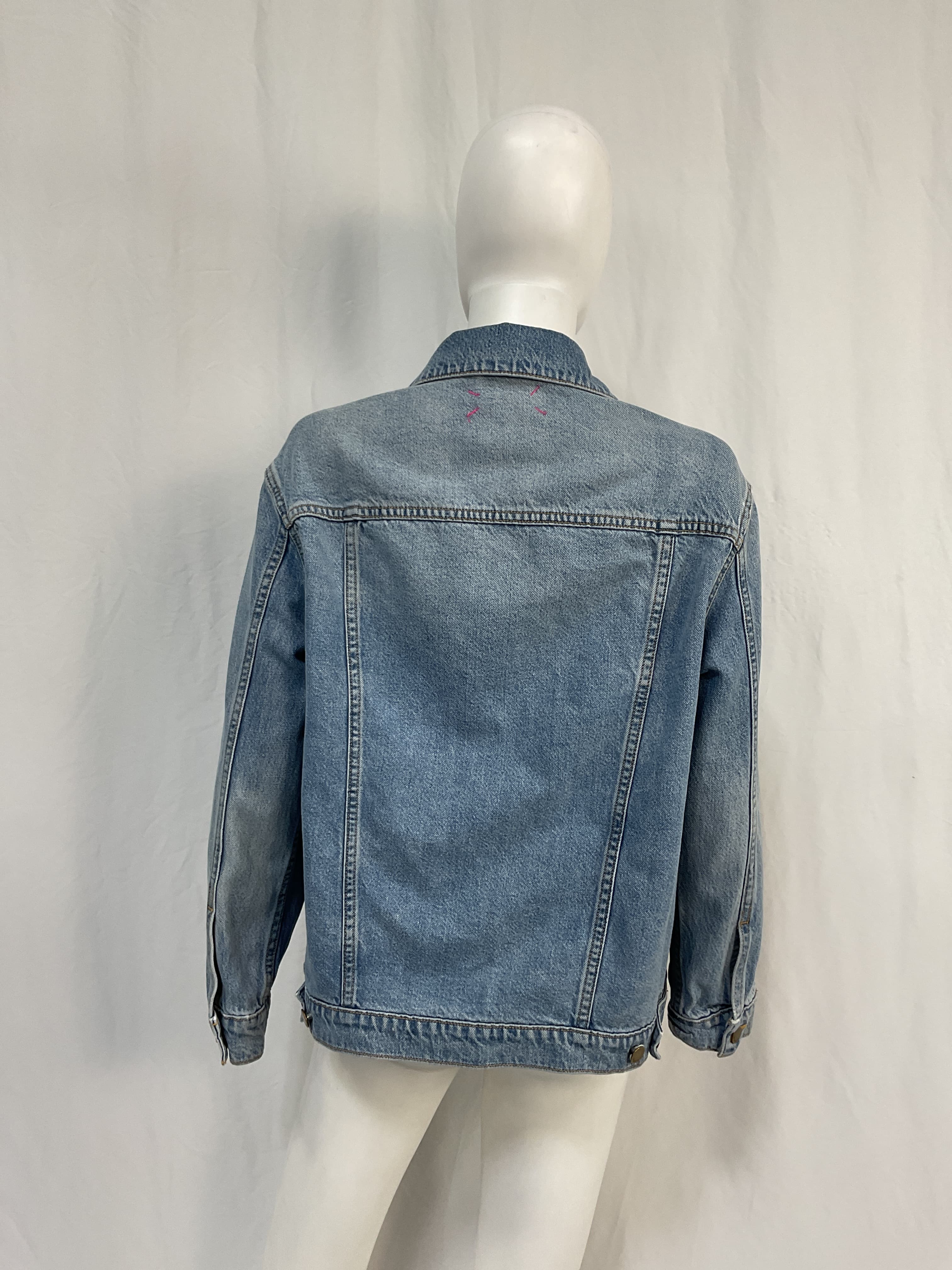 The Classic Maternity Jean Jacket - Image 2