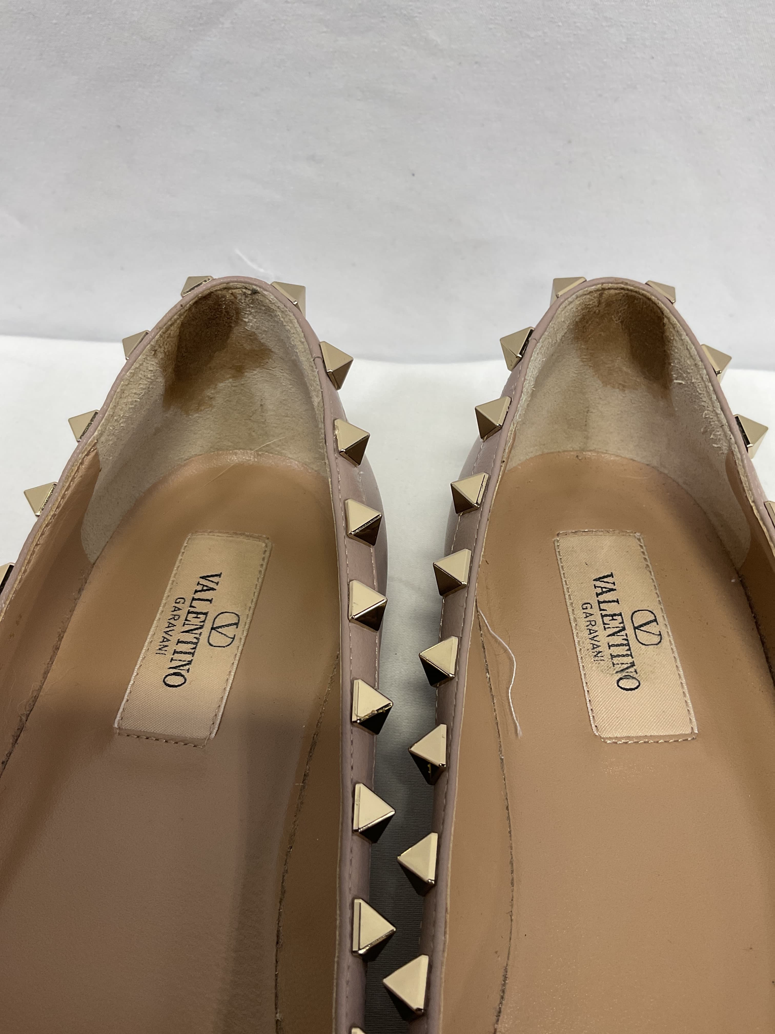 Rockstud Leather Flat - Image 2