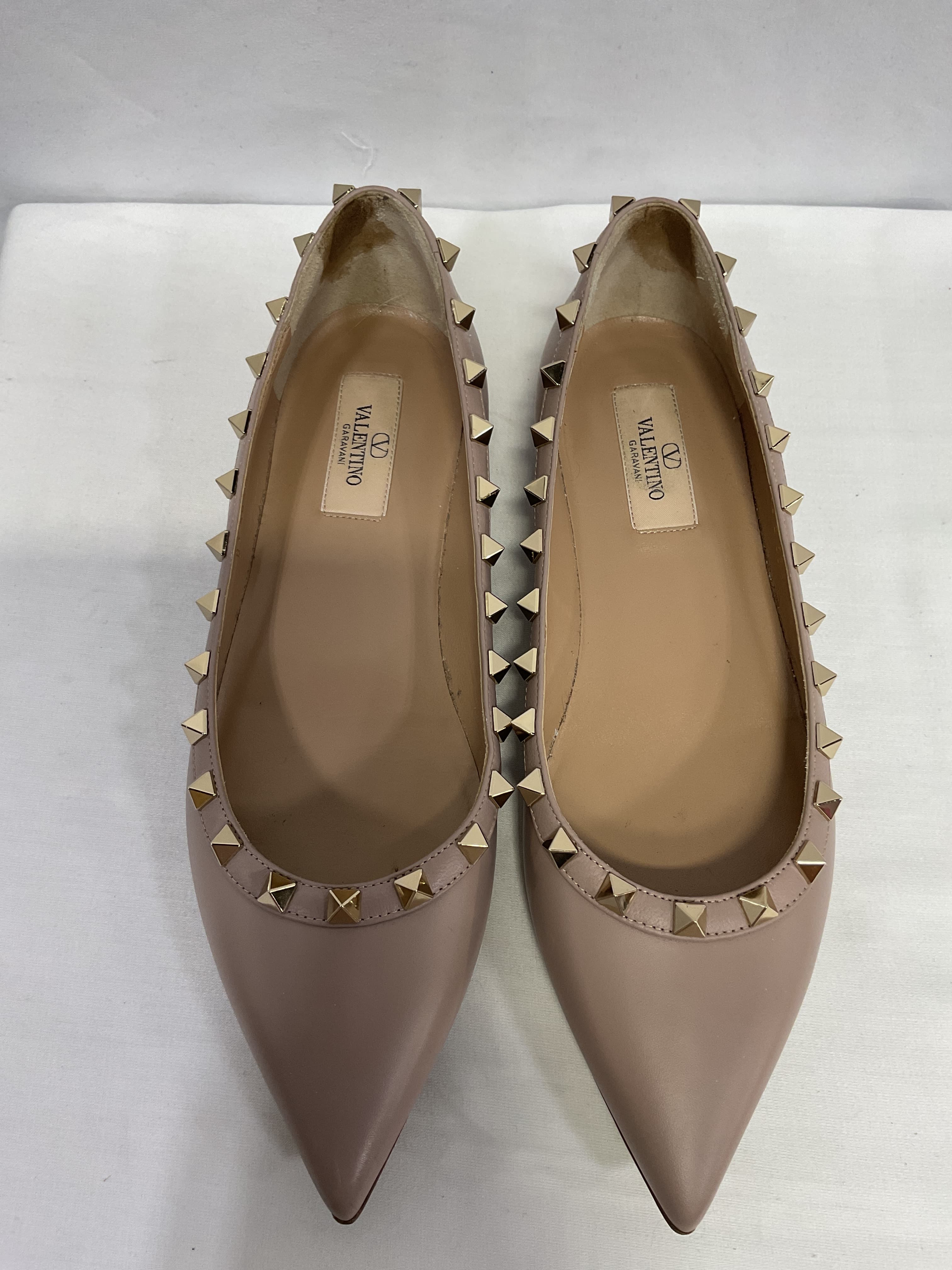 Rockstud Leather Flat - Image 4