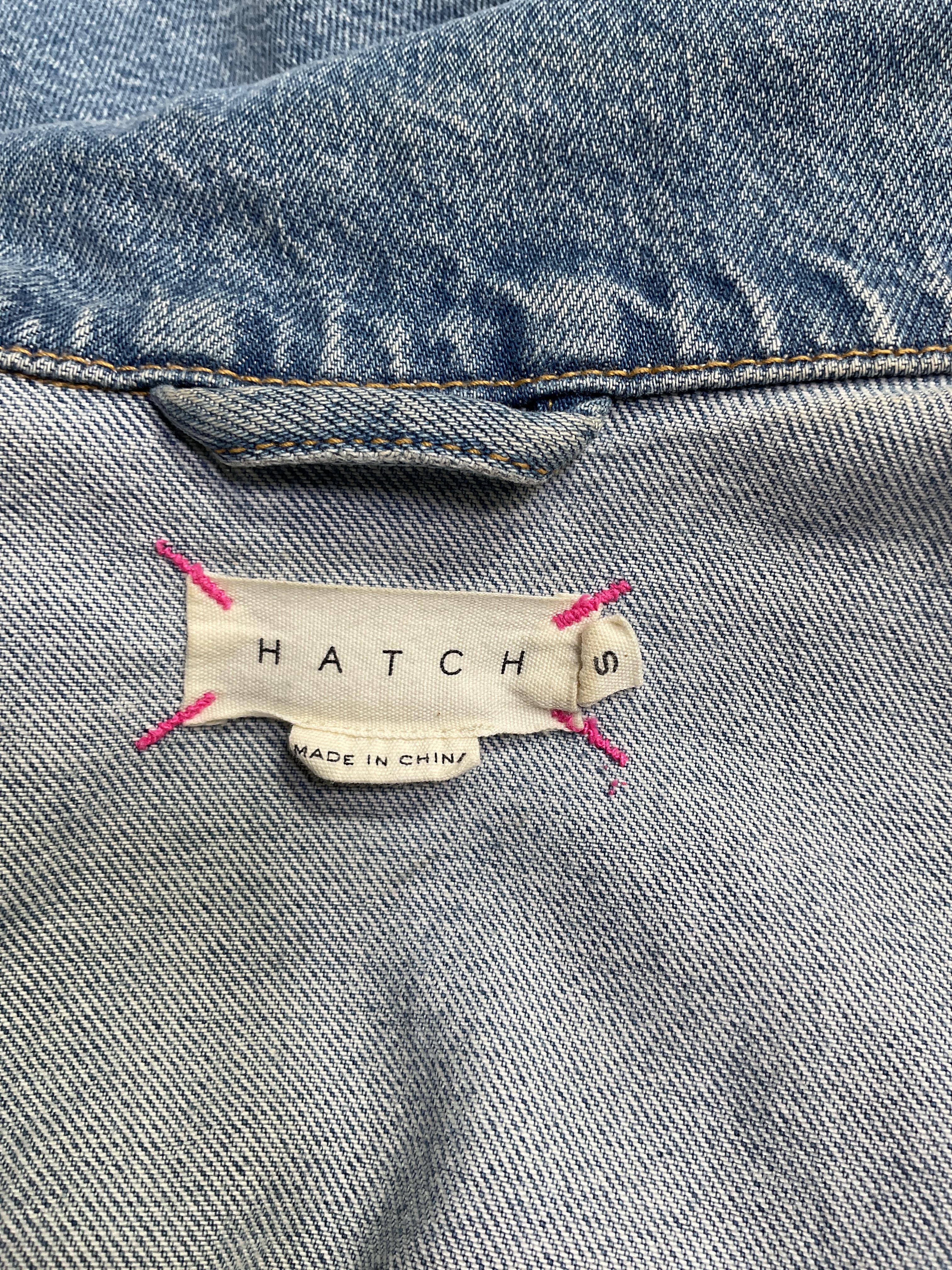 The Classic Maternity Jean Jacket - Image 3