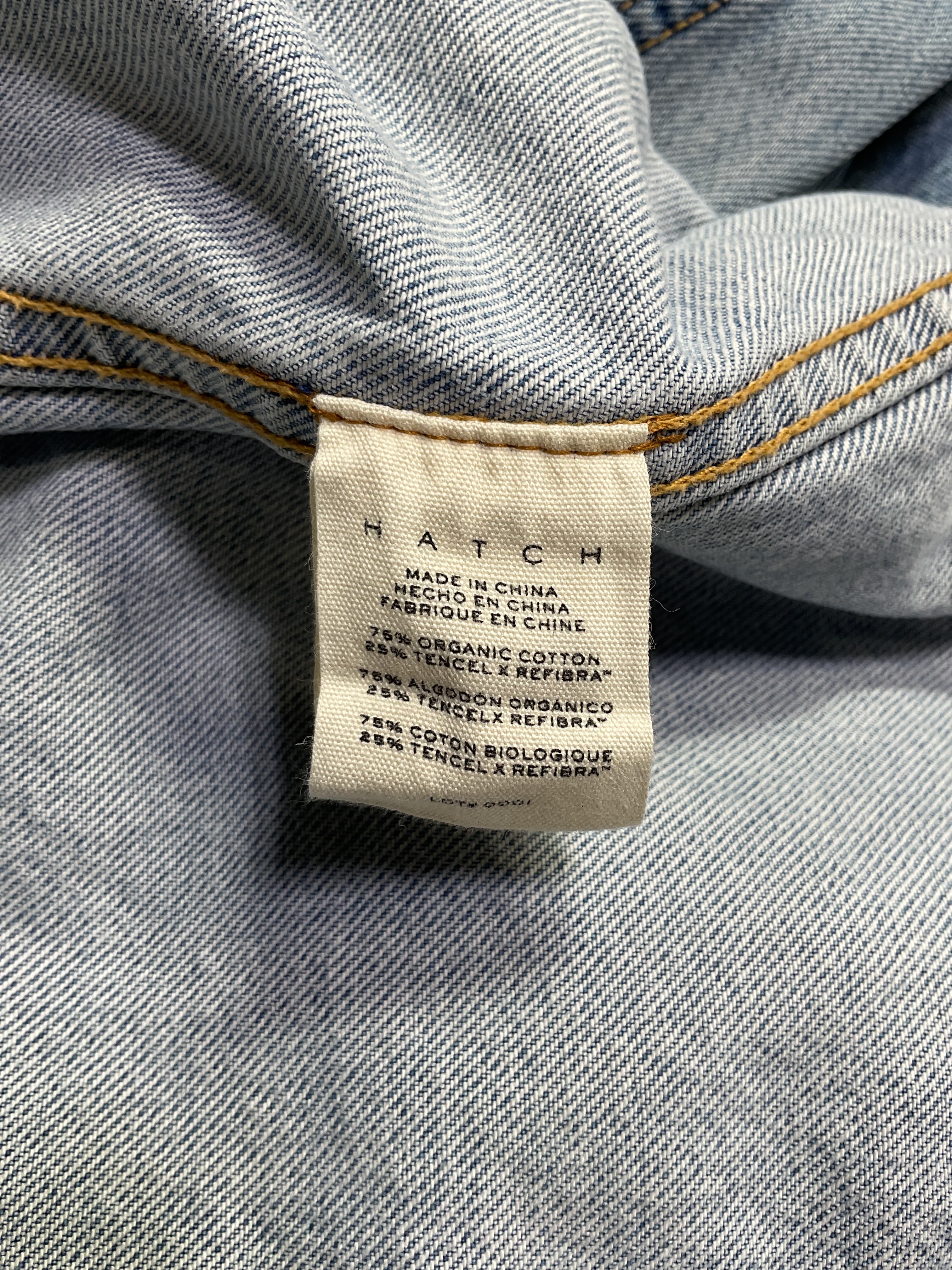 The Classic Maternity Jean Jacket - Image 4