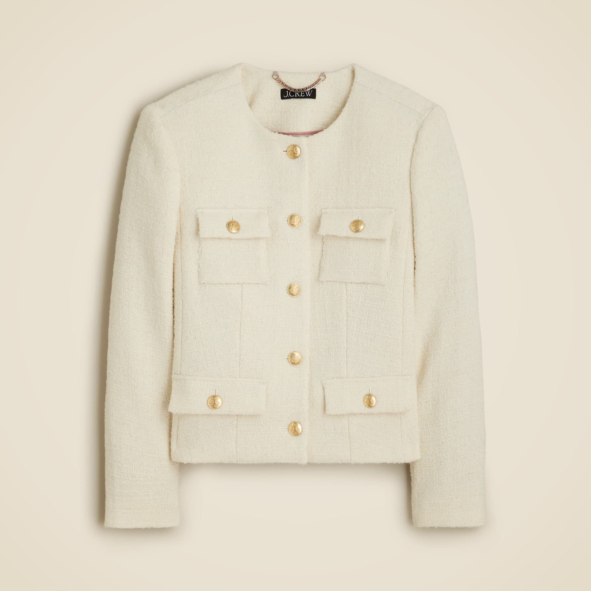 Isabelle Lady Jacket In Tweed - Image 1