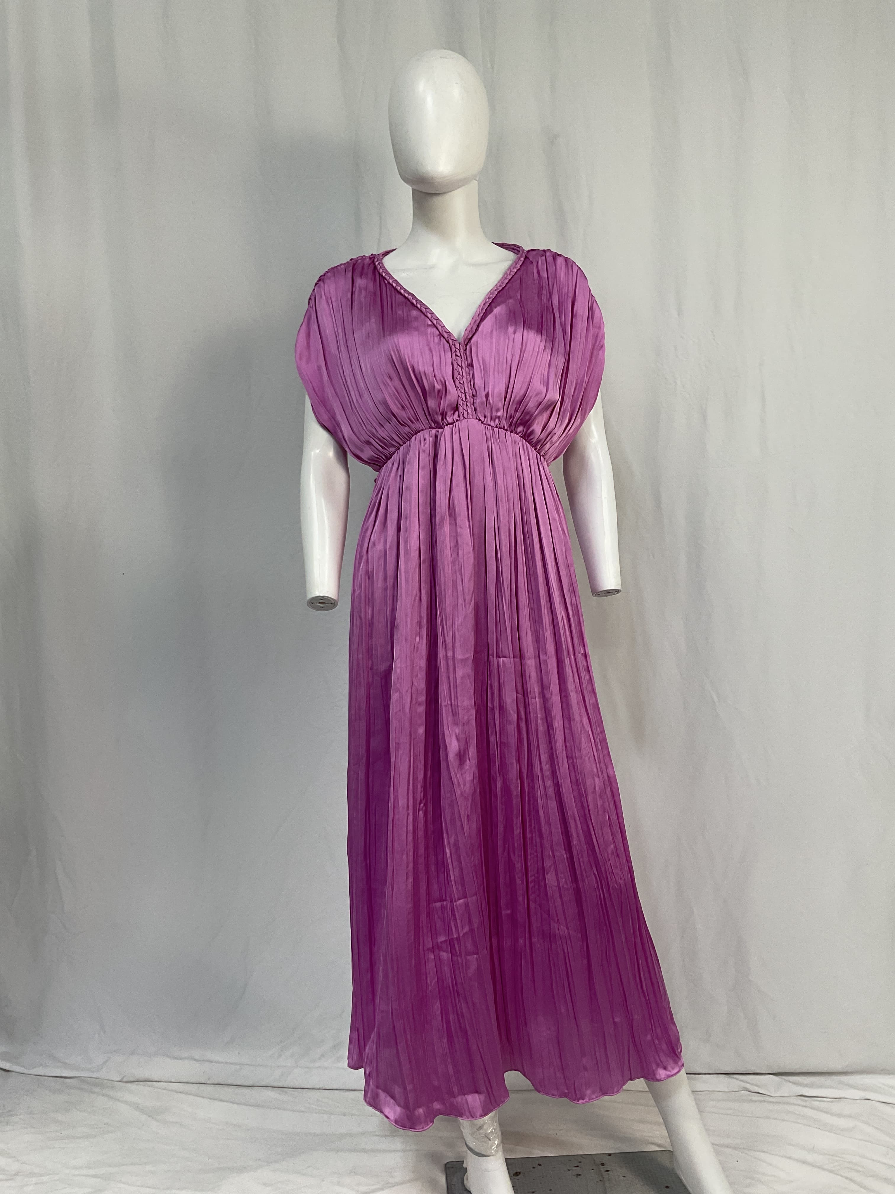 The Winslet Pleated Maxi Dress - Image 2