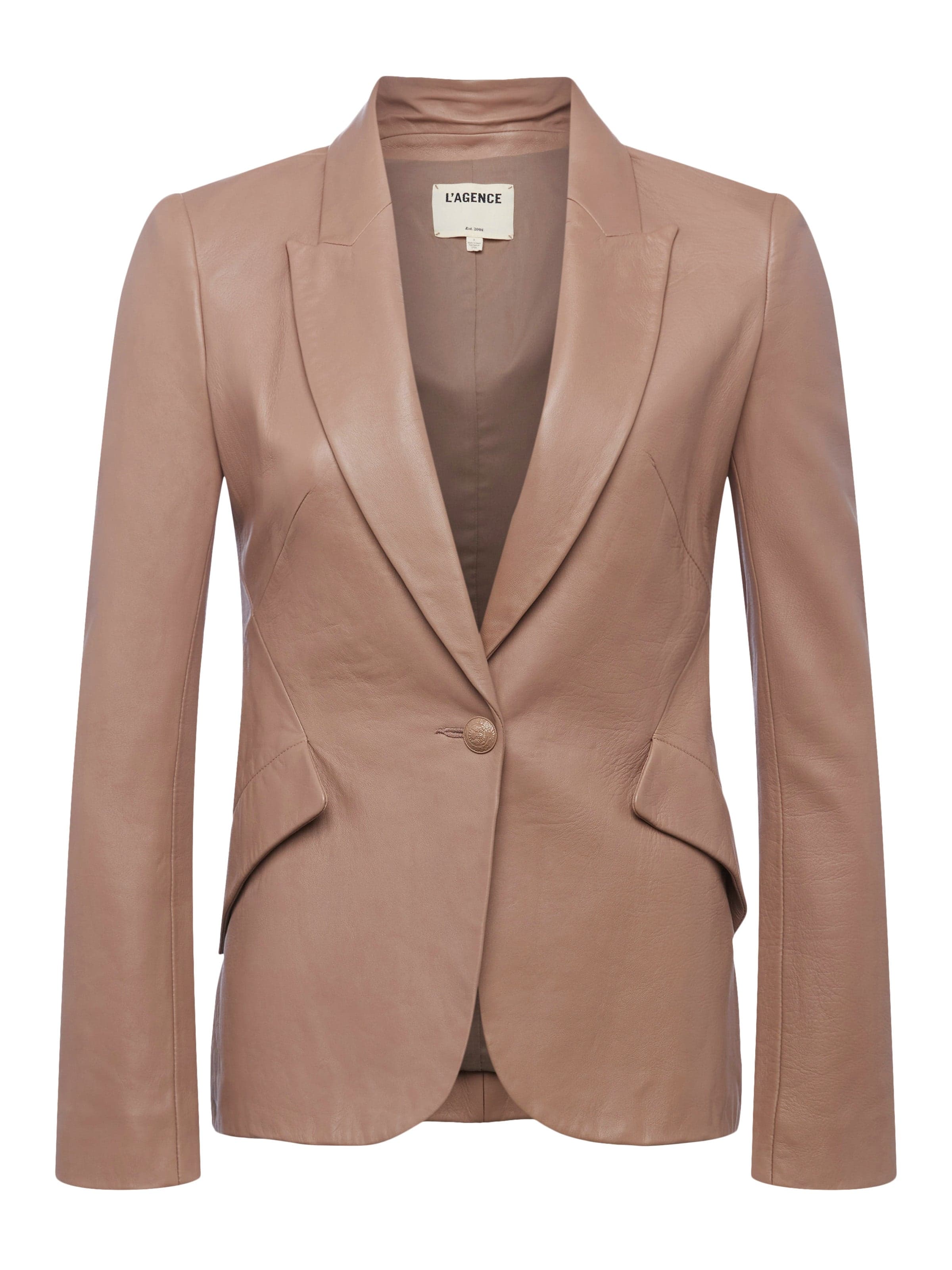 Chamberlain Leather Blazer - Image 1