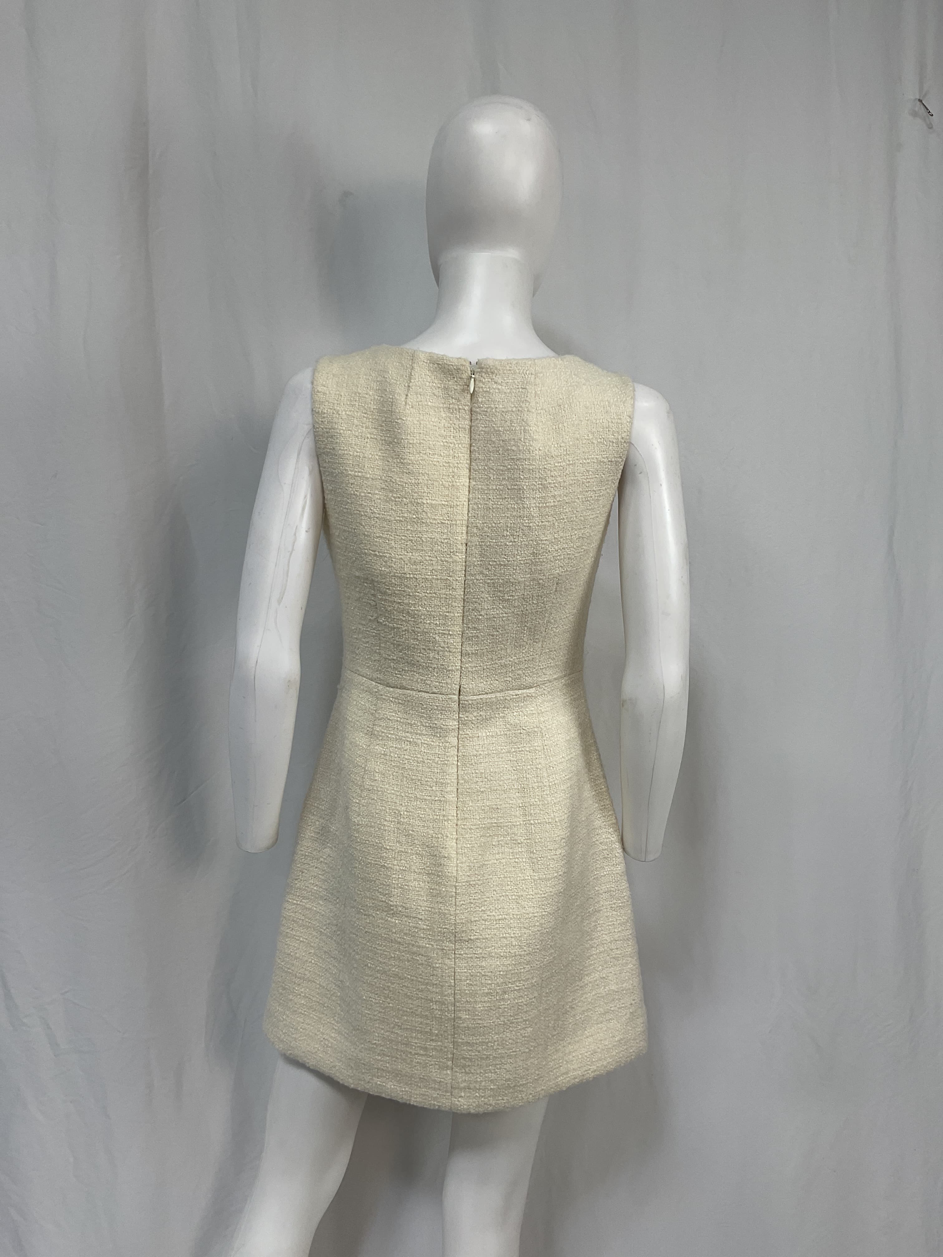 Sophia Sleeveless Dress With Jewel Buttons - Image 2