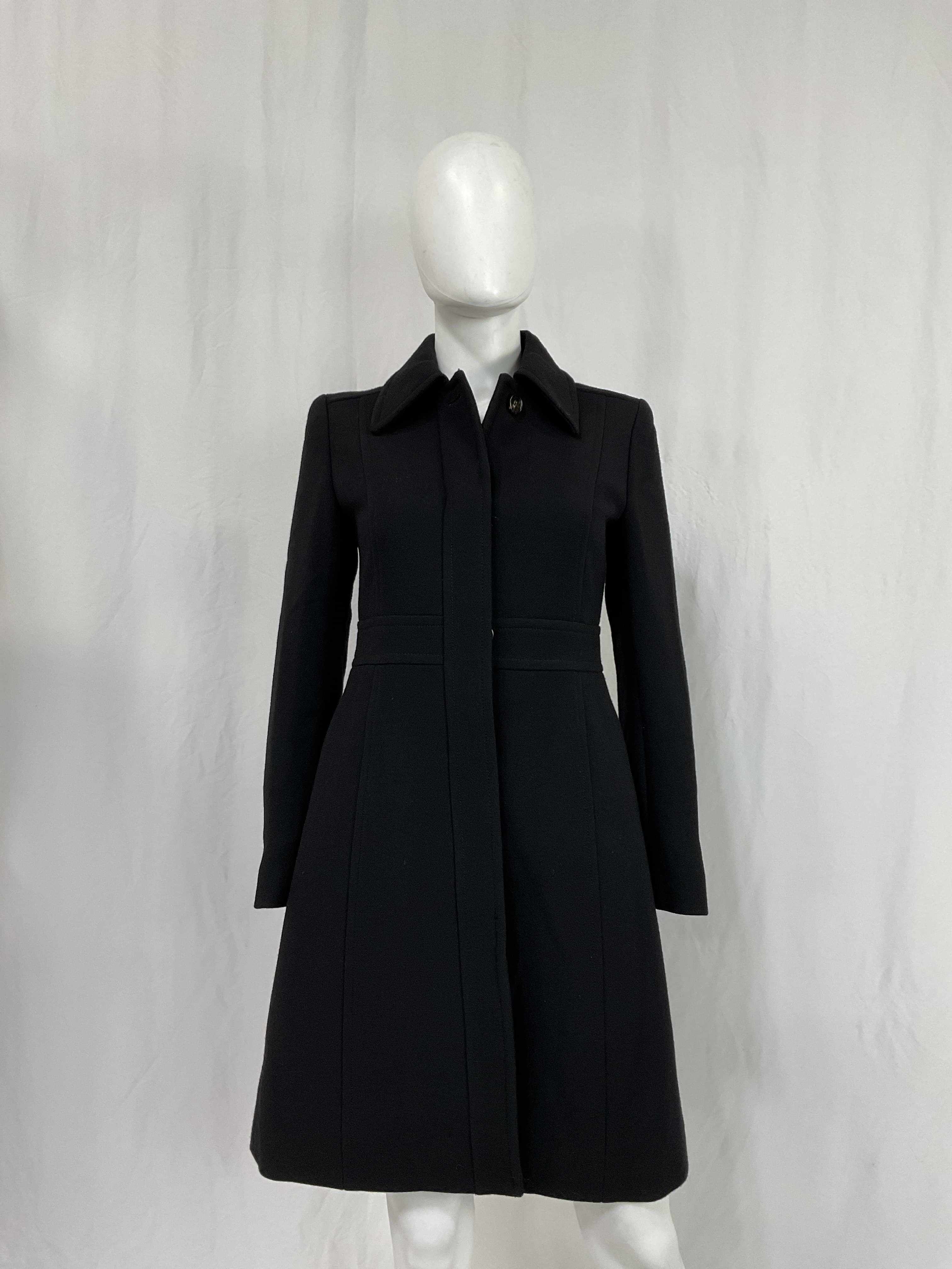 New Lady Day Topcoat In Italian Double Cloth Wool - Image 2