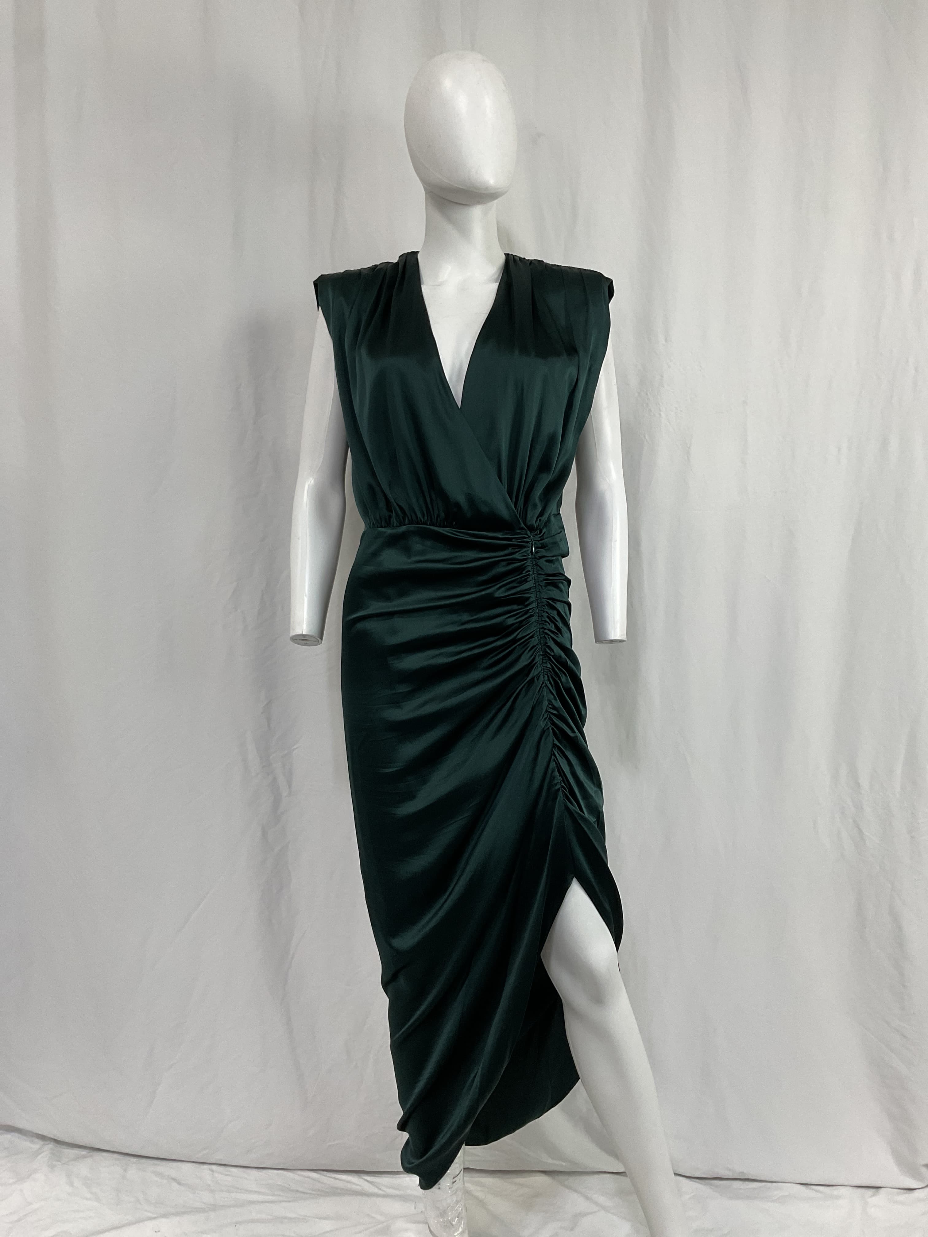 Casela Sleeveless Wrap Dress - Image 3