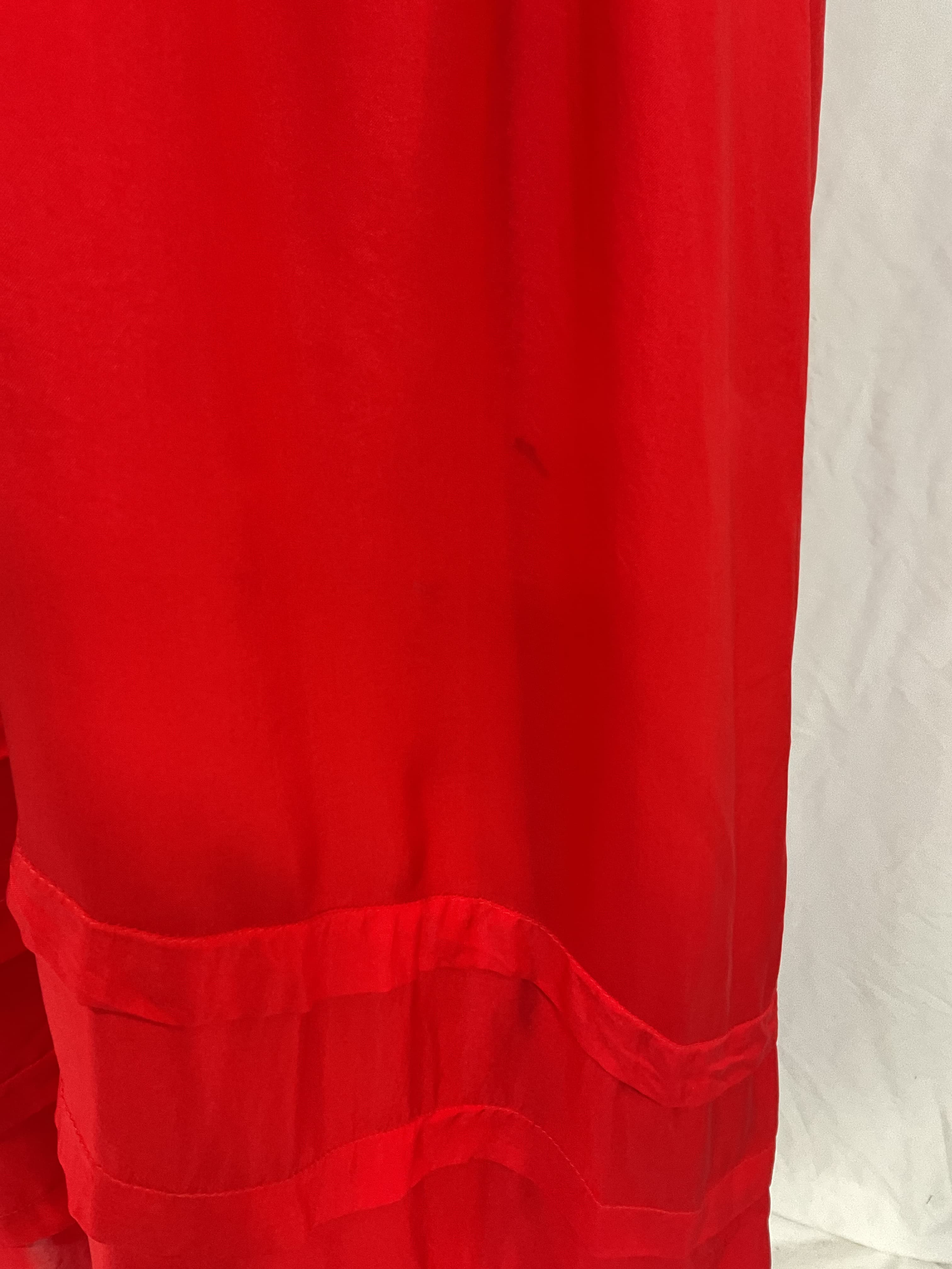 Pintuck Midi Dress In Drapey Organza - Image 4