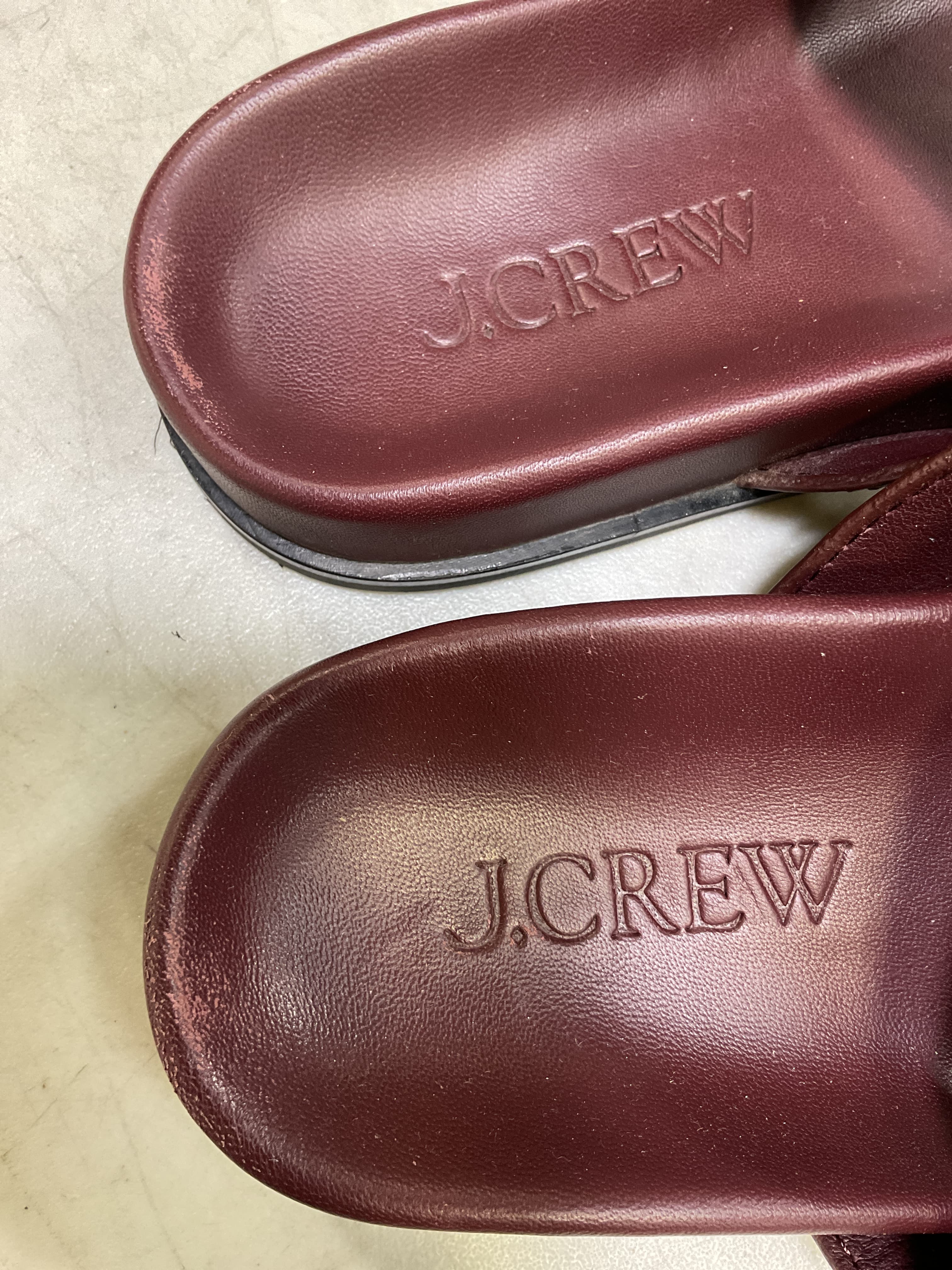 New Colbie Wide-Strap Sandals In Leather - Image 2