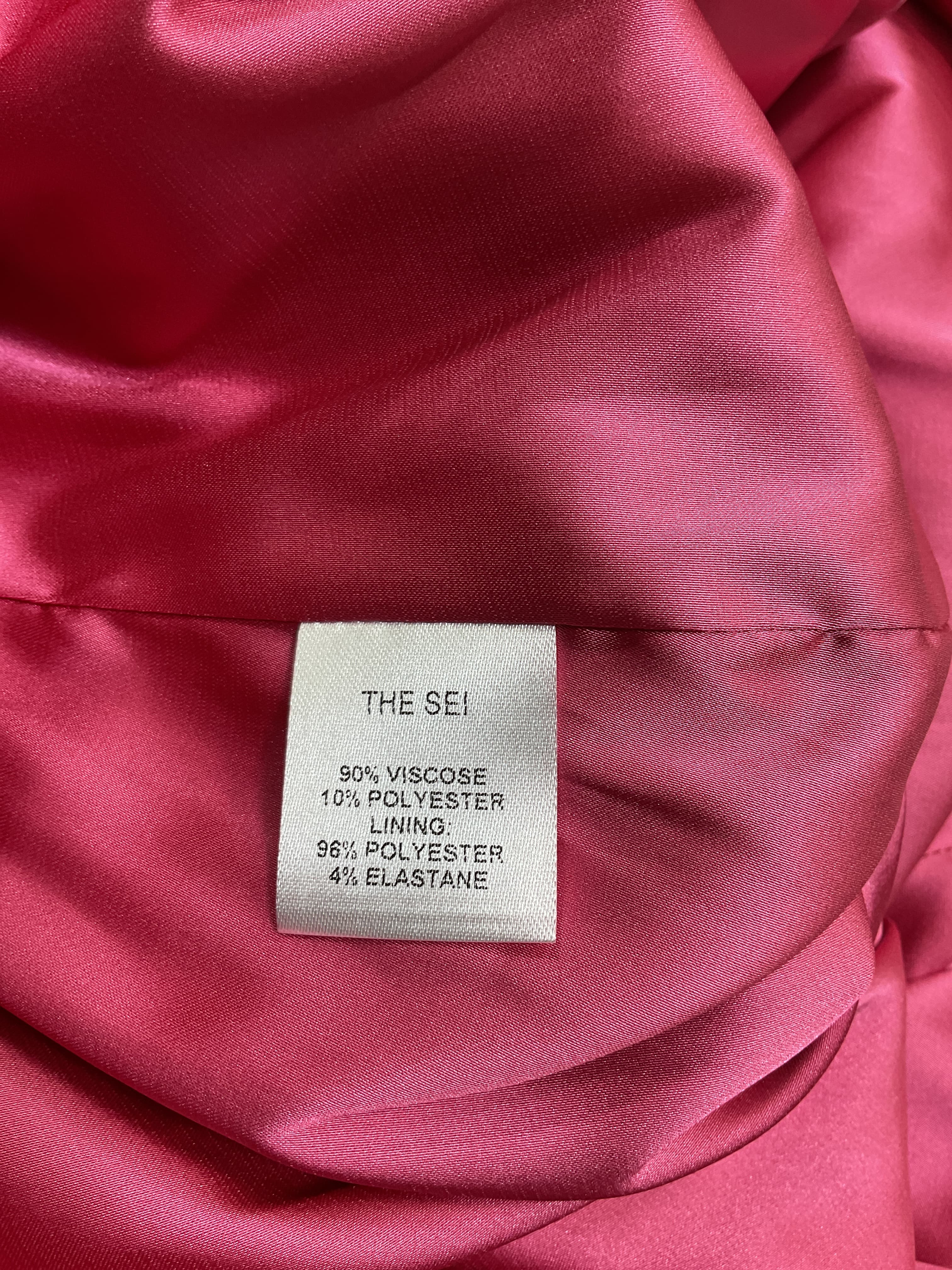 One-Shoulder Ruched Crepe Mini Dress - Image 4
