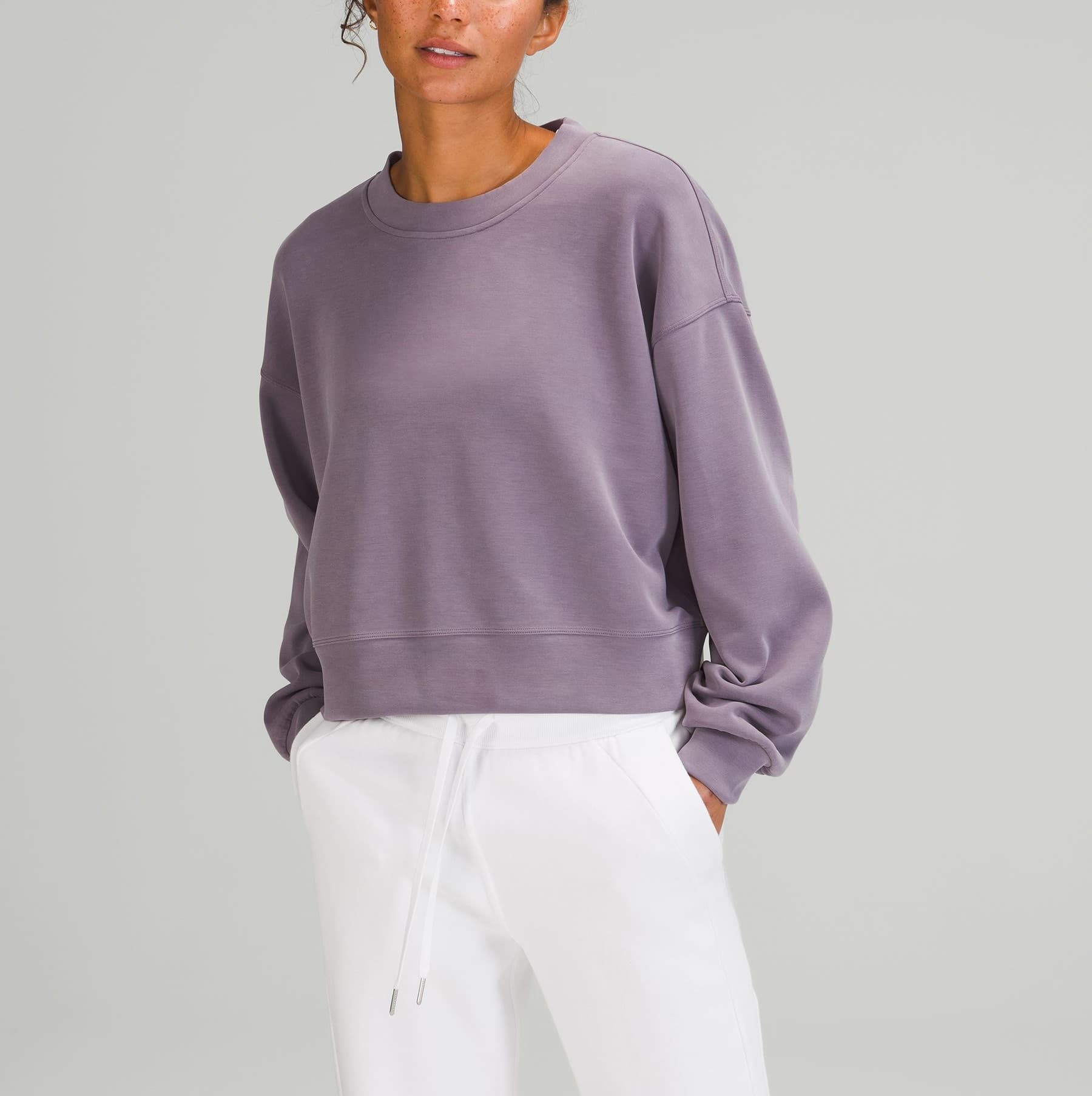 Perfectly Oversized Cropped Crew - Image 1