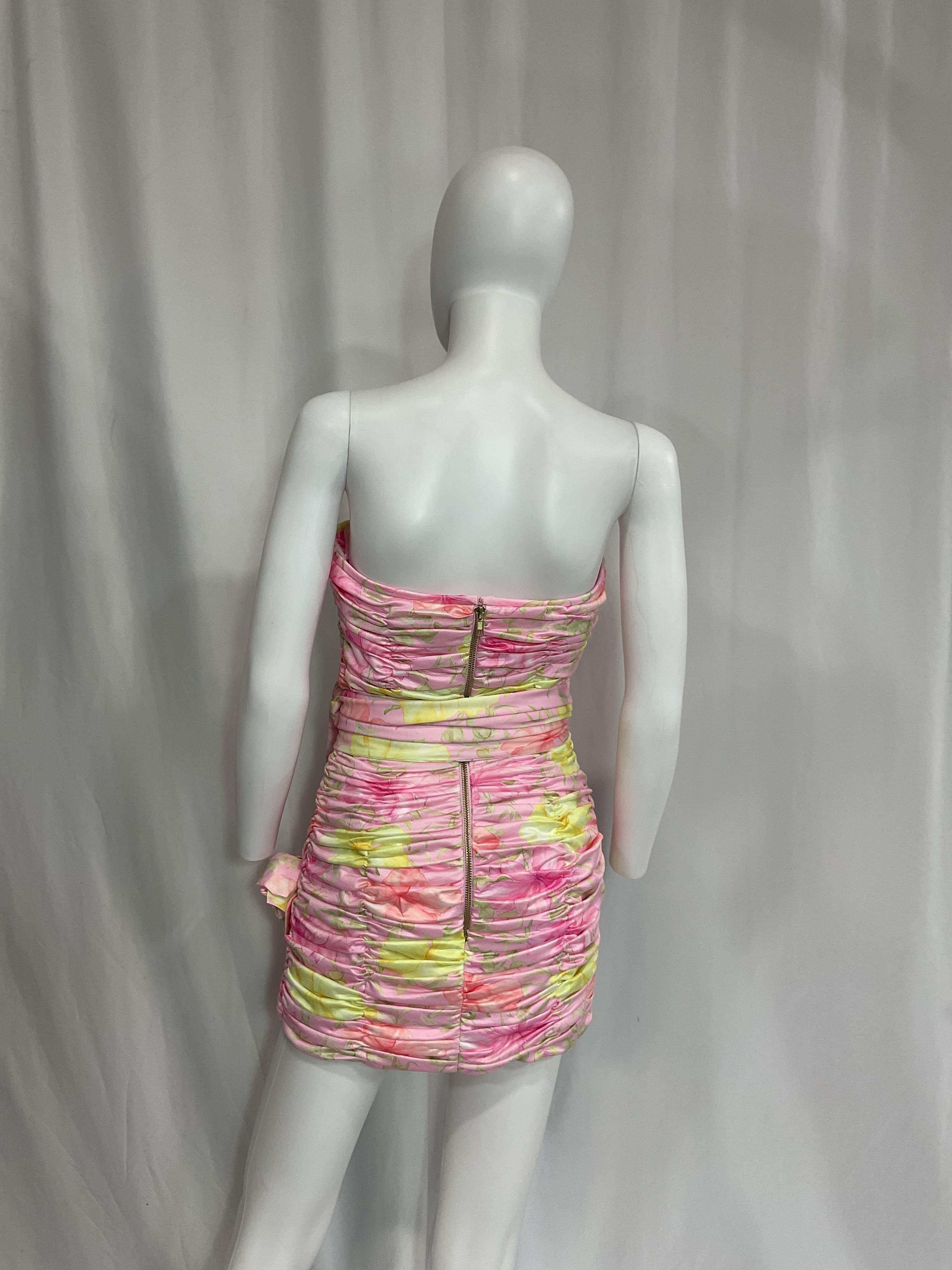 Nerra Mini Ruched Dress - Image 4