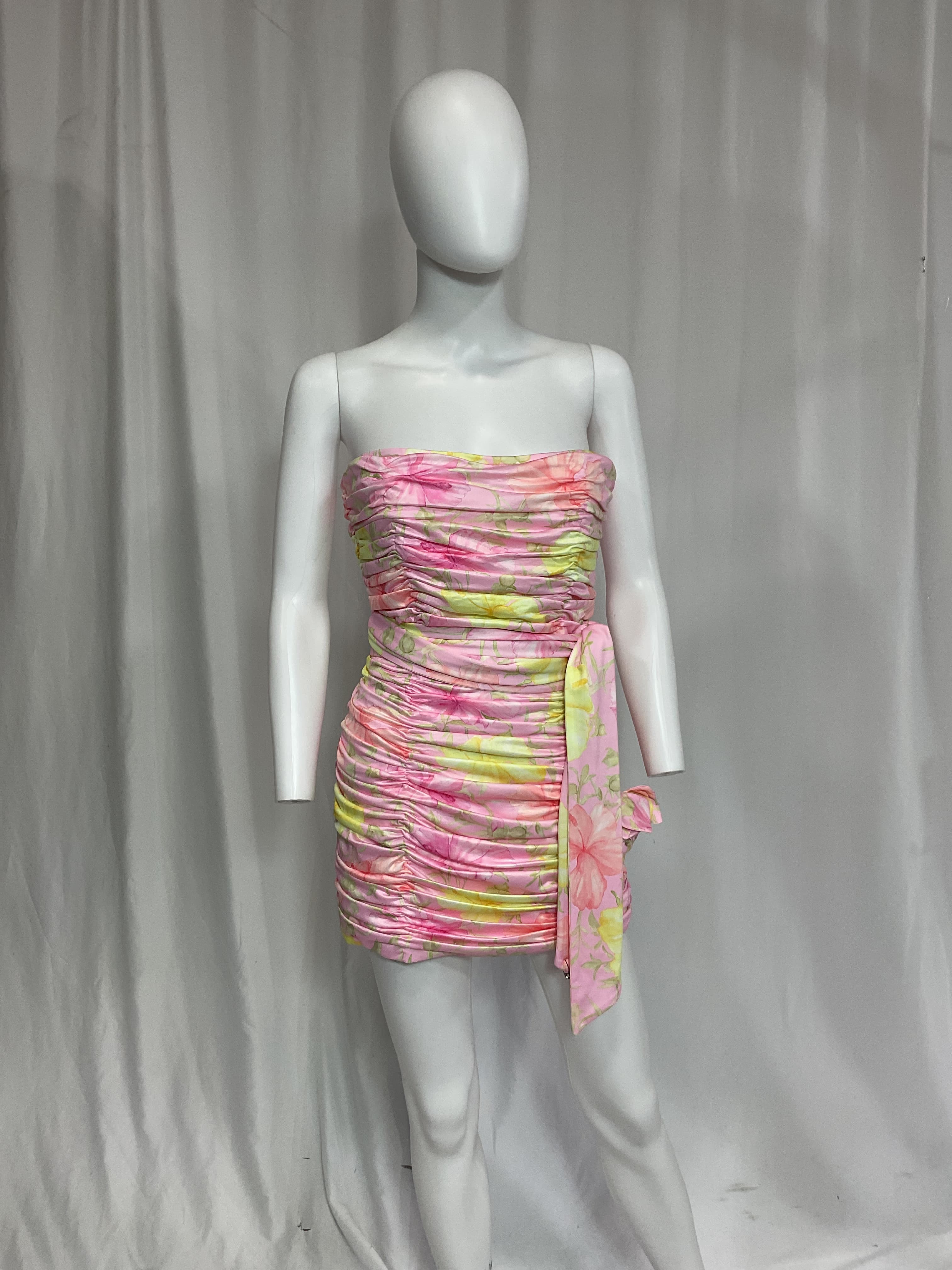 Nerra Mini Ruched Dress - Image 3