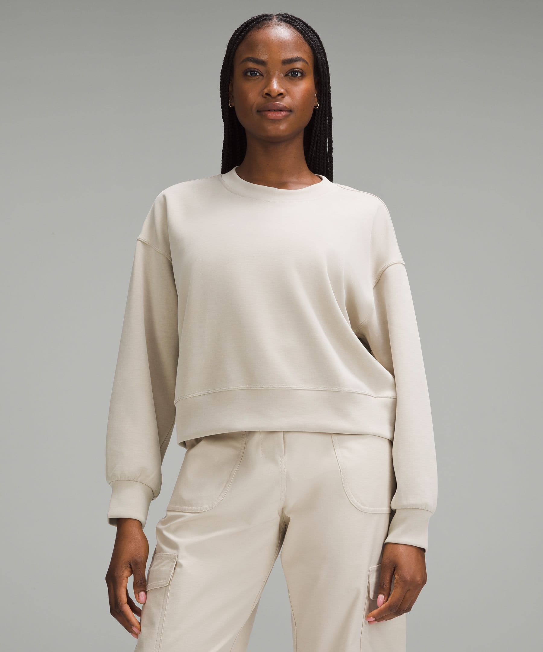 Softstreme Perfectly Oversized Cropped Crew - Image 1