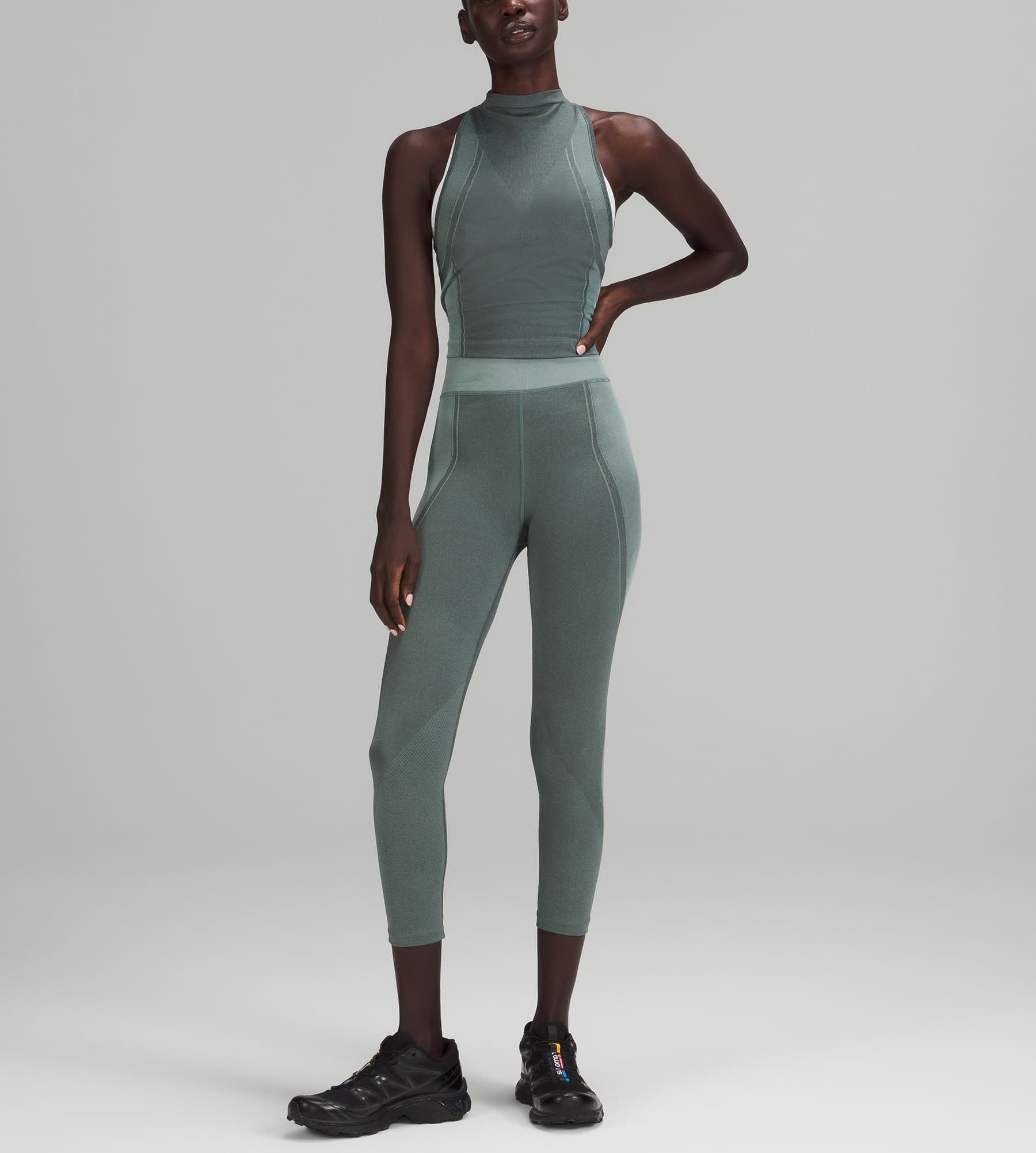 Seamless Super-High-Rise Training Crop - Image 1