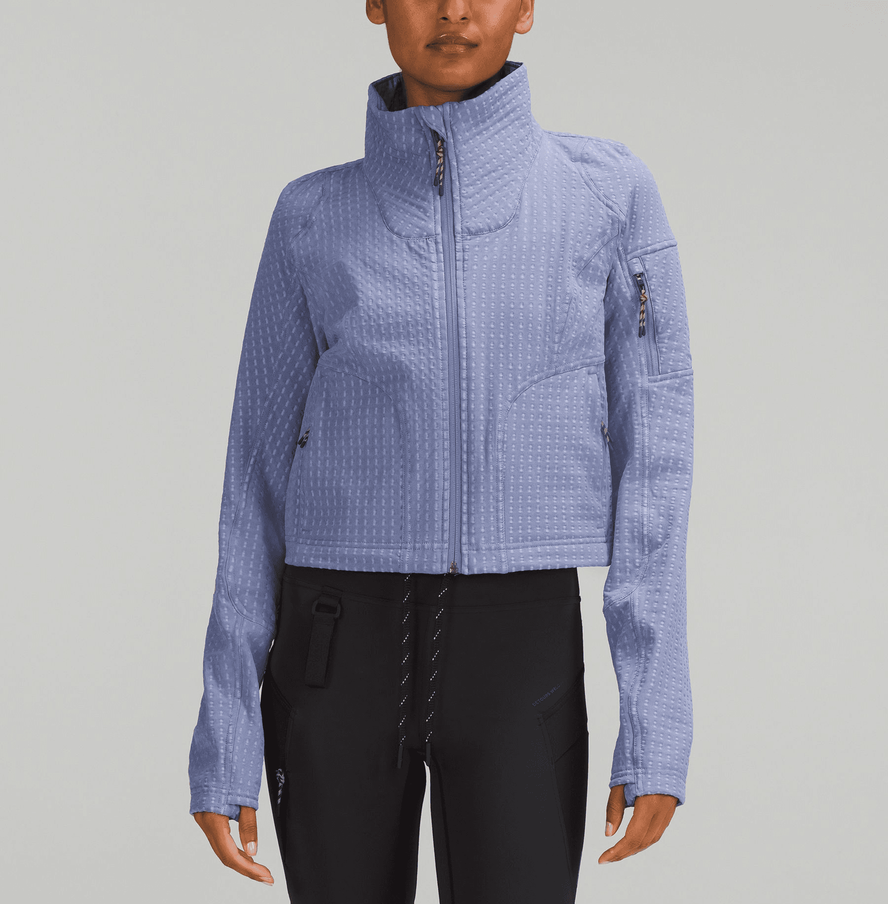 Water-Repellent Fleece Hiking Jacket - Image 2