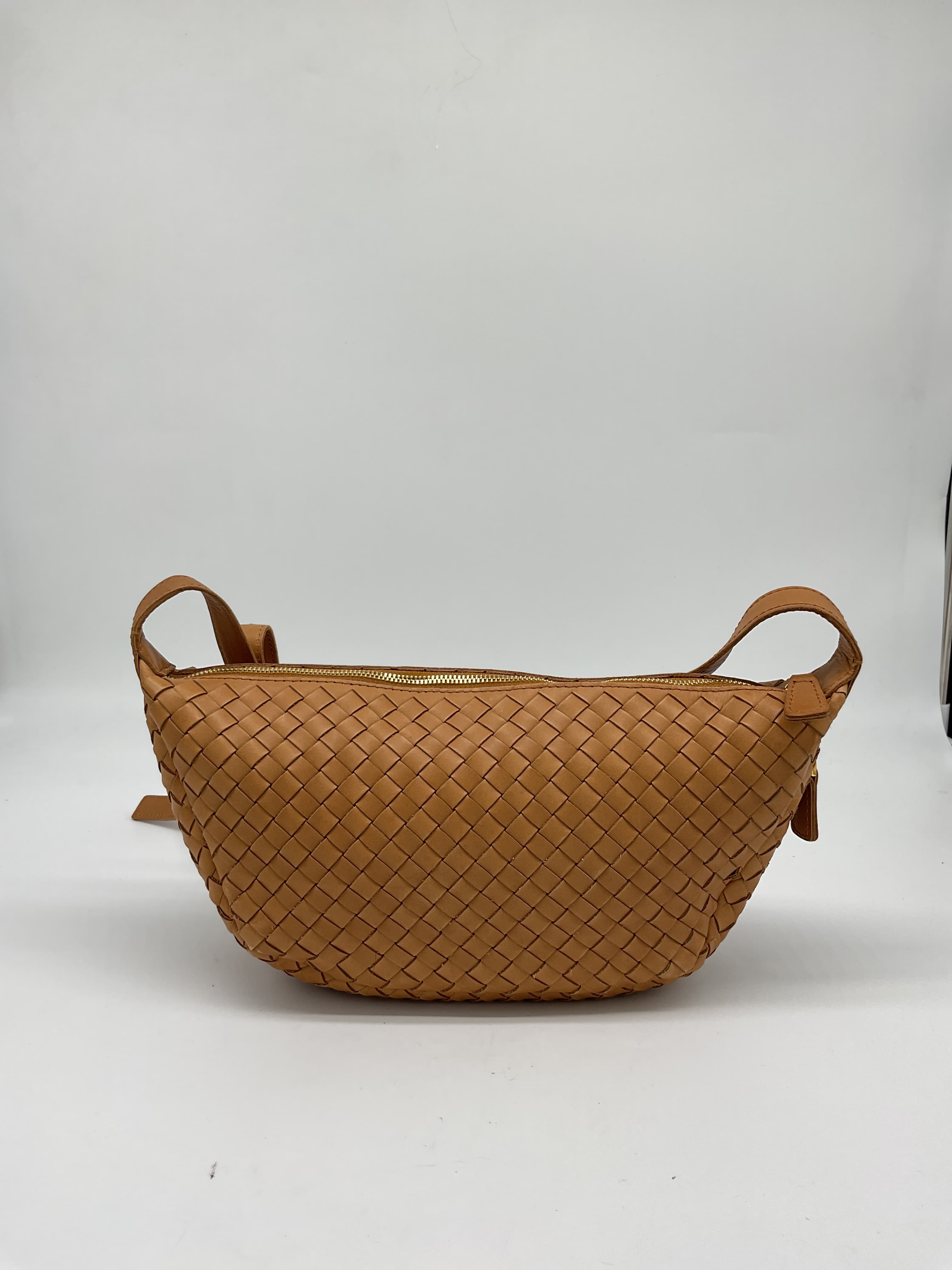 The Sling Crossbody Bag In Handwoven Leather - Image 2