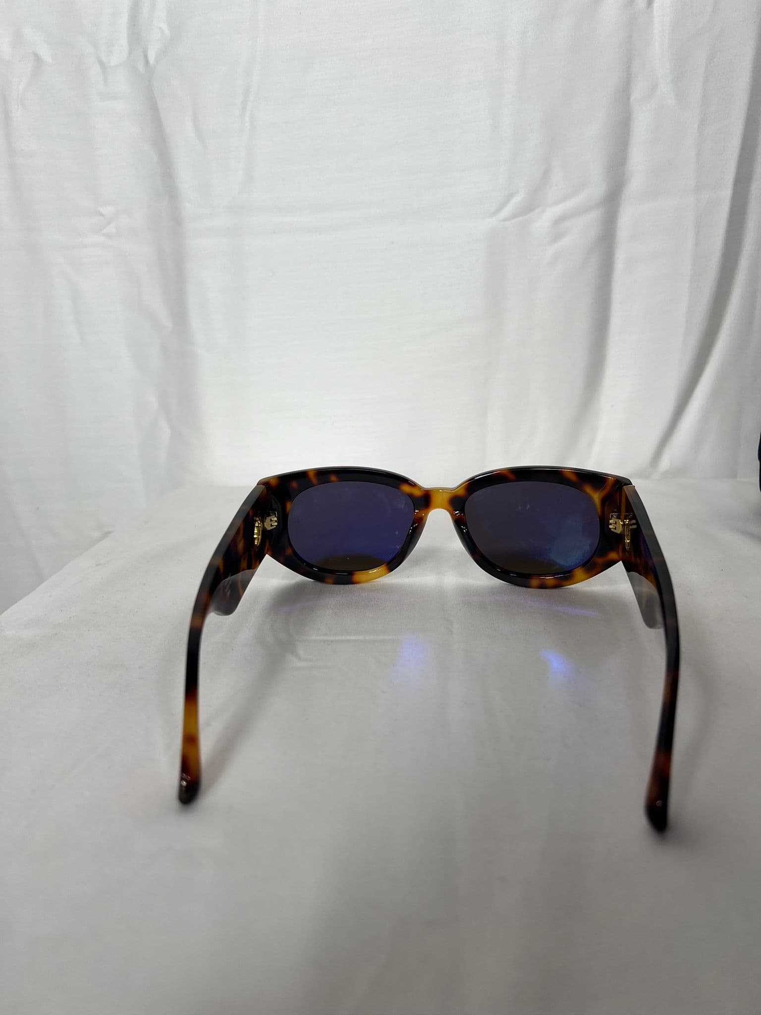 Debbie Oval Acetate Sunglasses - Image 4