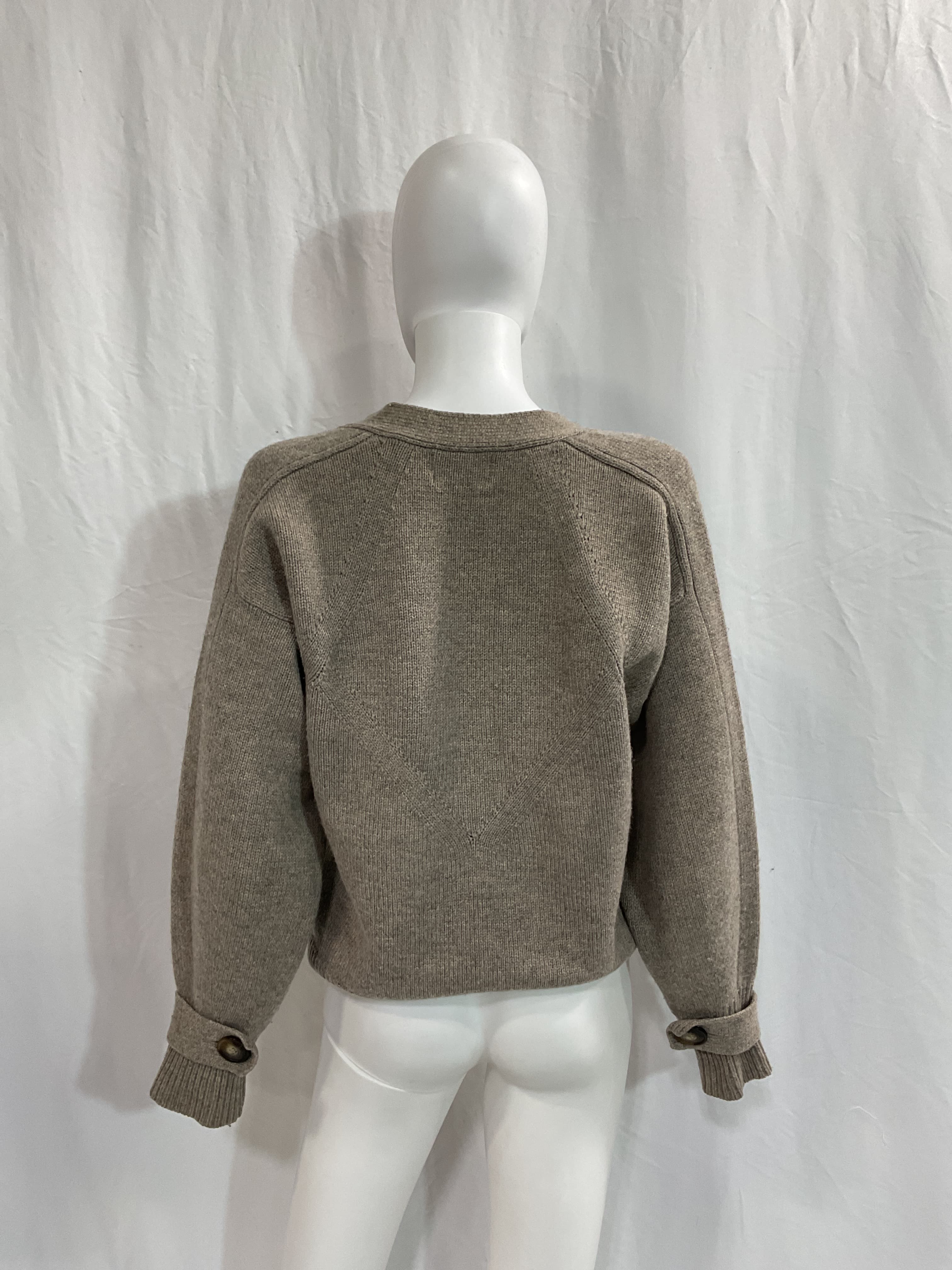 Tiberine Wool-Cashmere Cardigan - Image 1