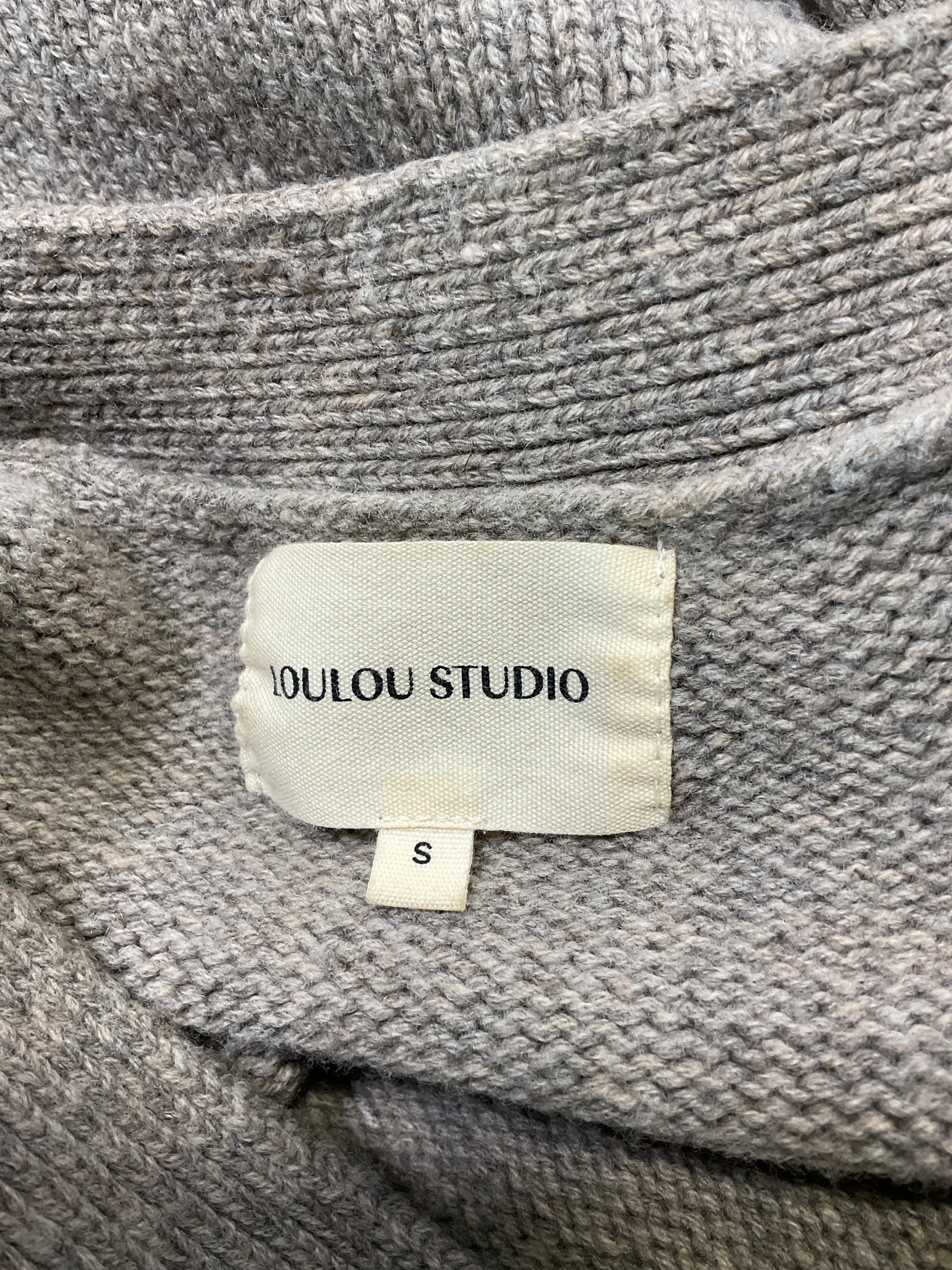 Tiberine Wool-Cashmere Cardigan - Image 4