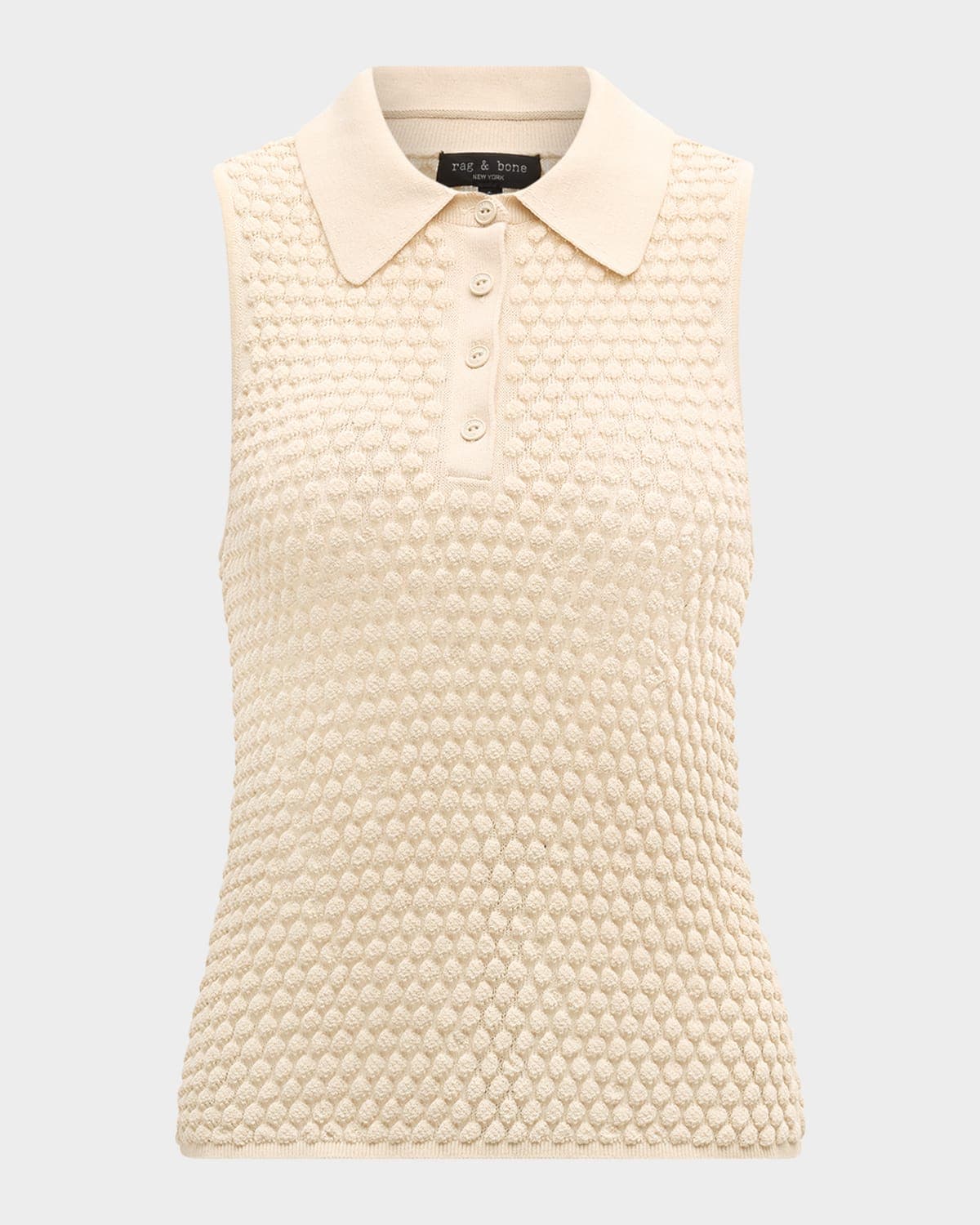 Georgia Sleeveless Polo - Image 1