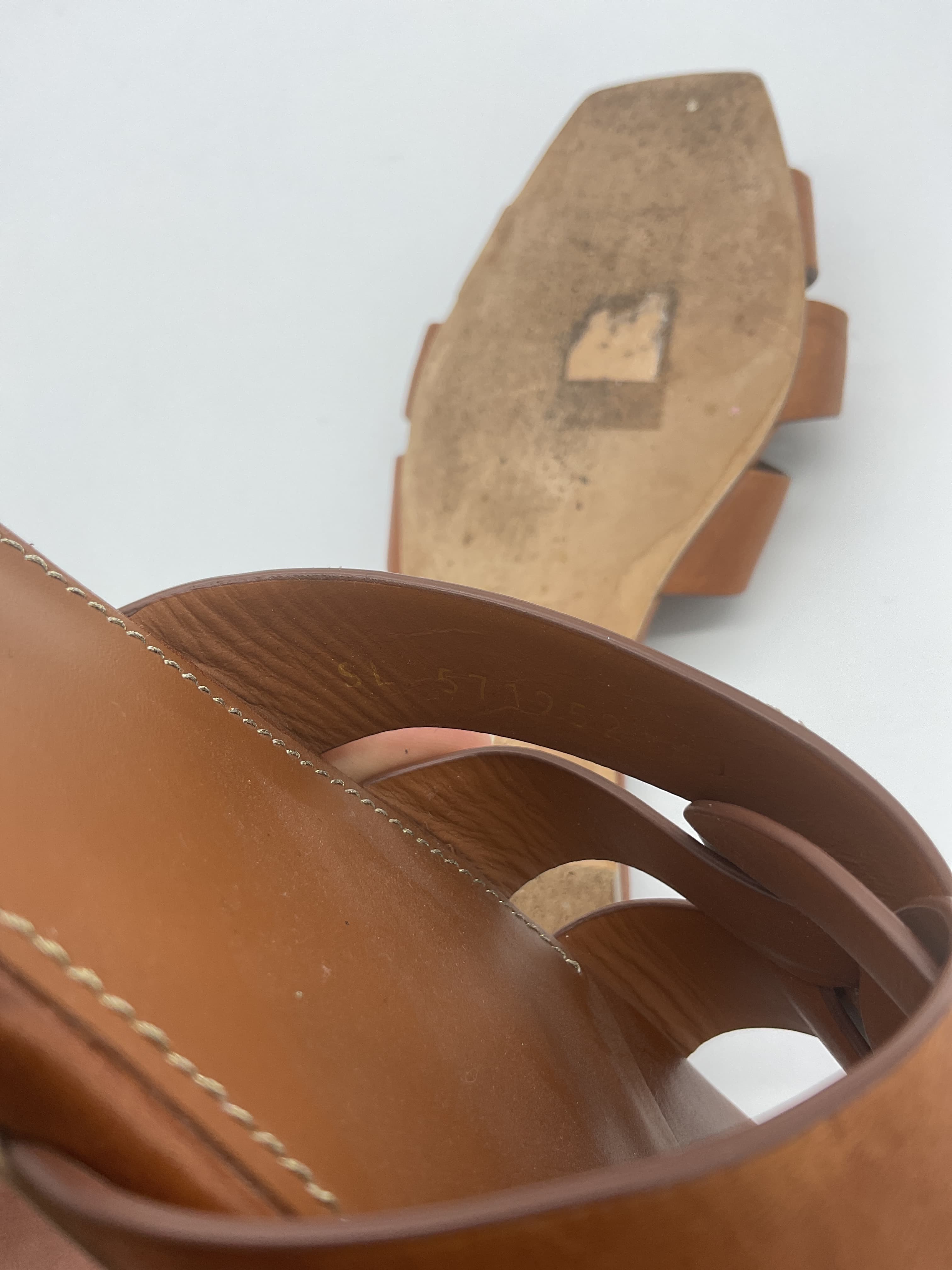 Tribute Nu Pieds 05 Leather Slides - Image 2