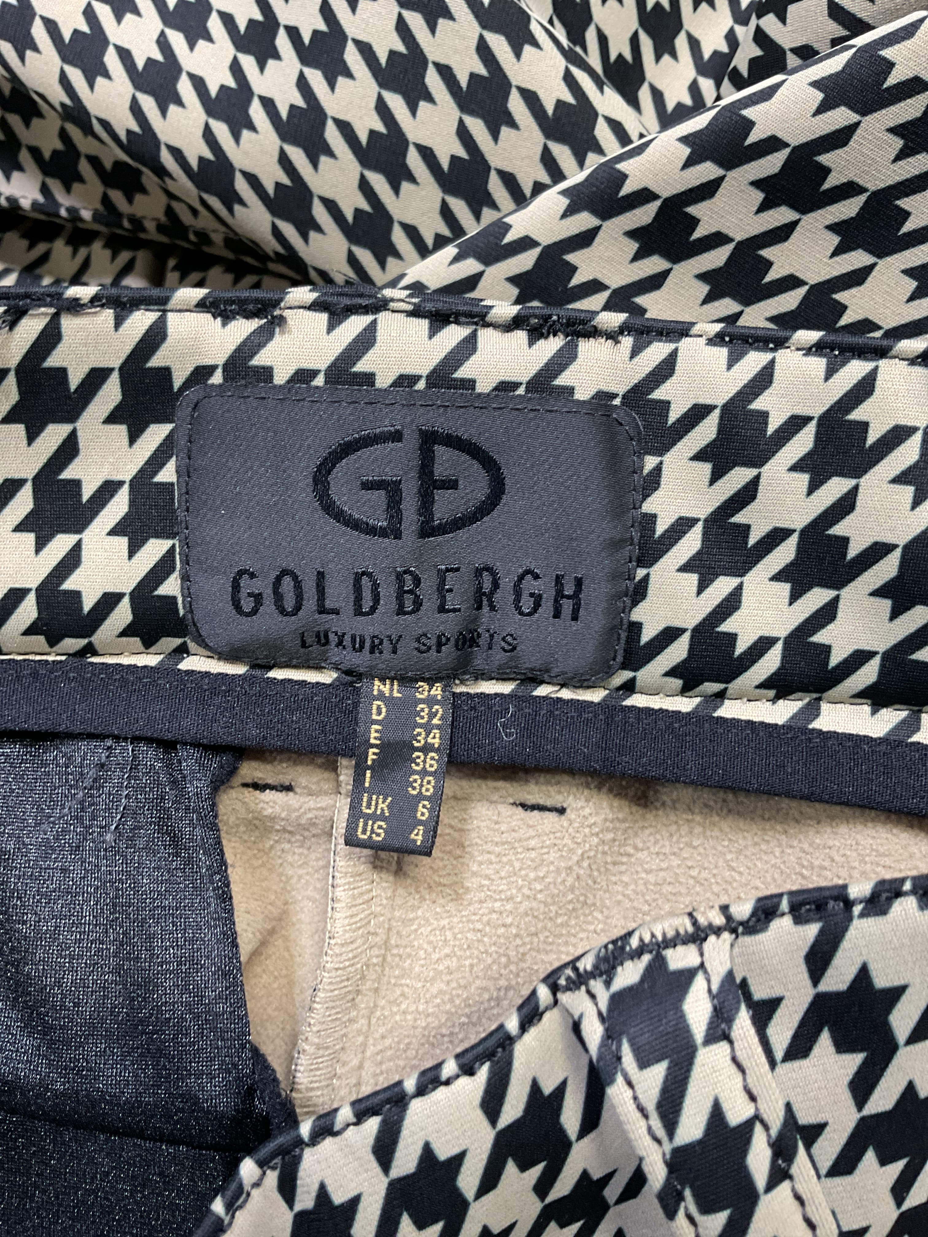 Percy Houndstooth Stirrup Ski Pants - Image 3