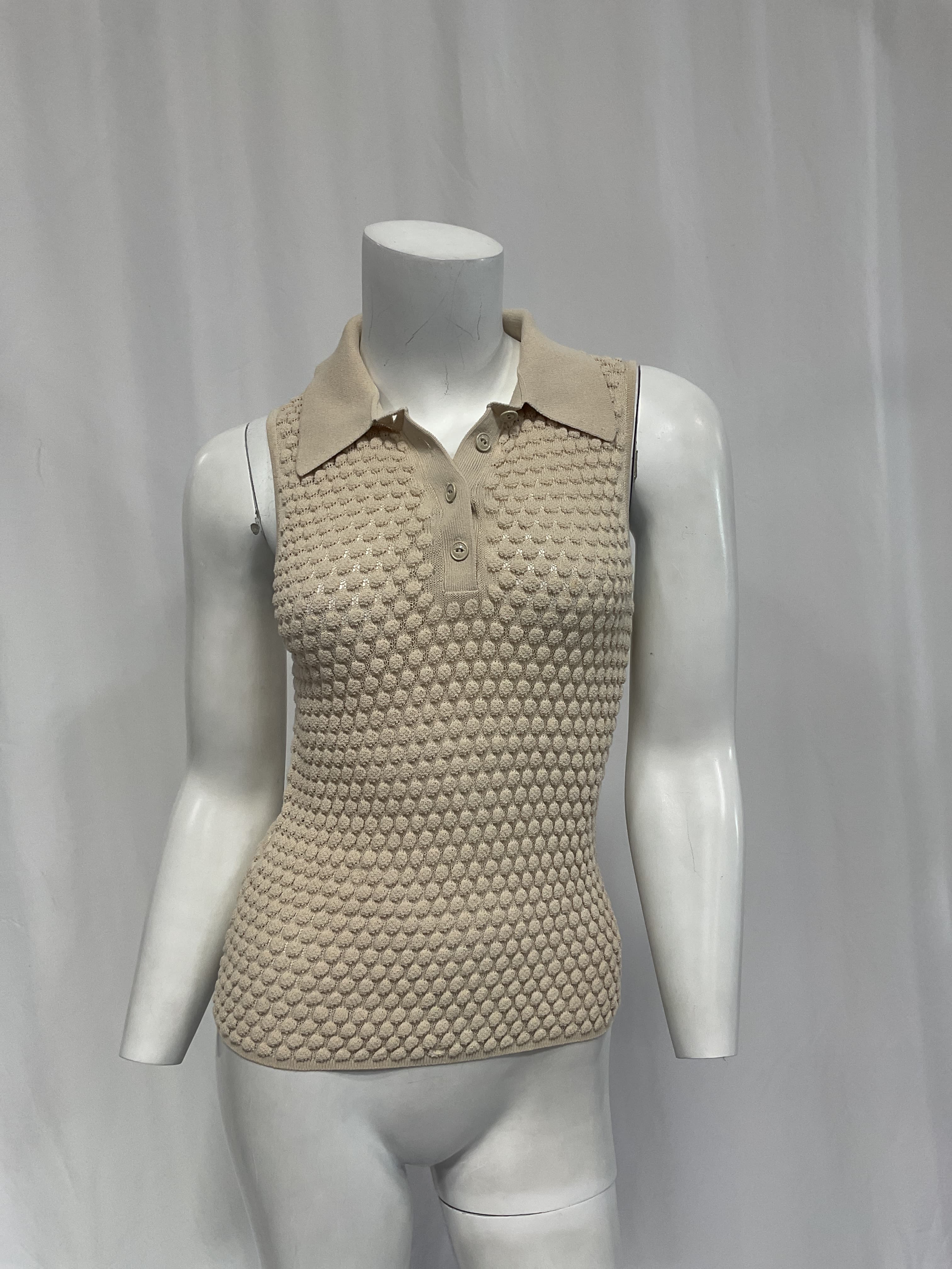Georgia Sleeveless Polo - Image 3