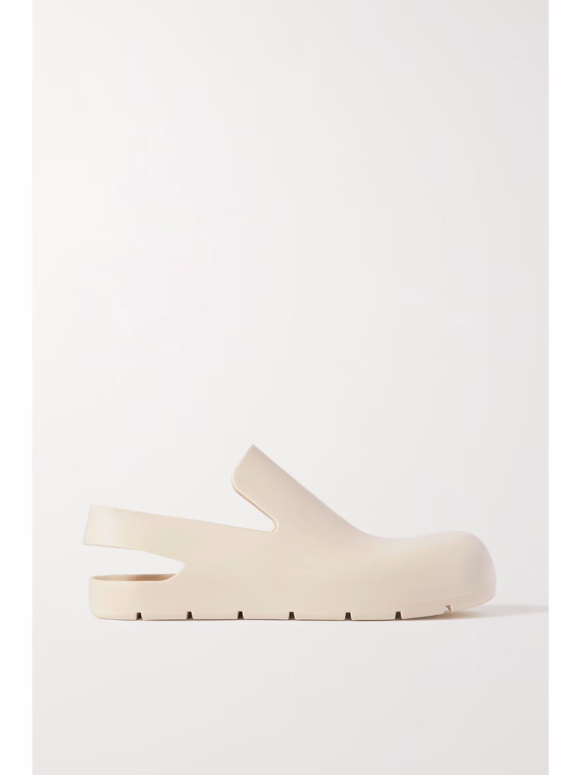 Puddle Rubber Slingback Clogs - Image 1
