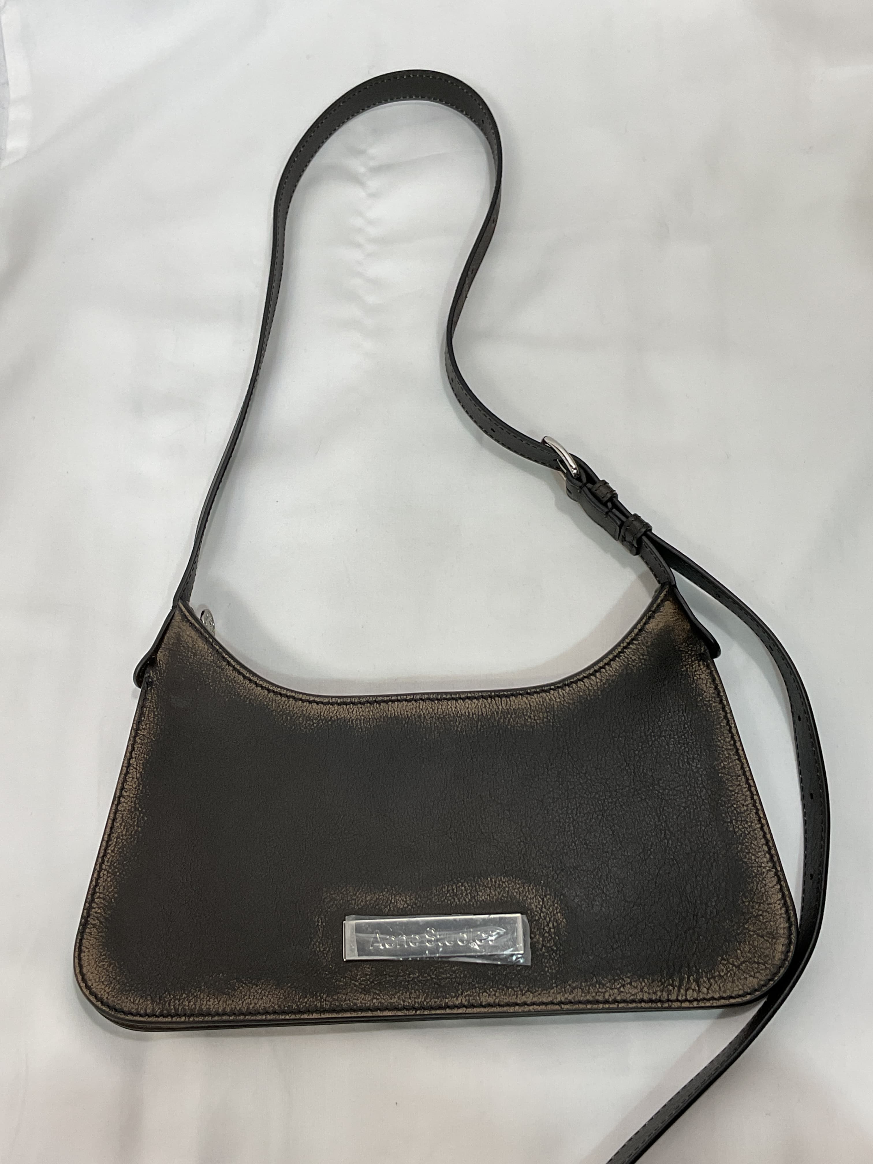 Embellished Textured-Leather Shoulder Bag - Image 2