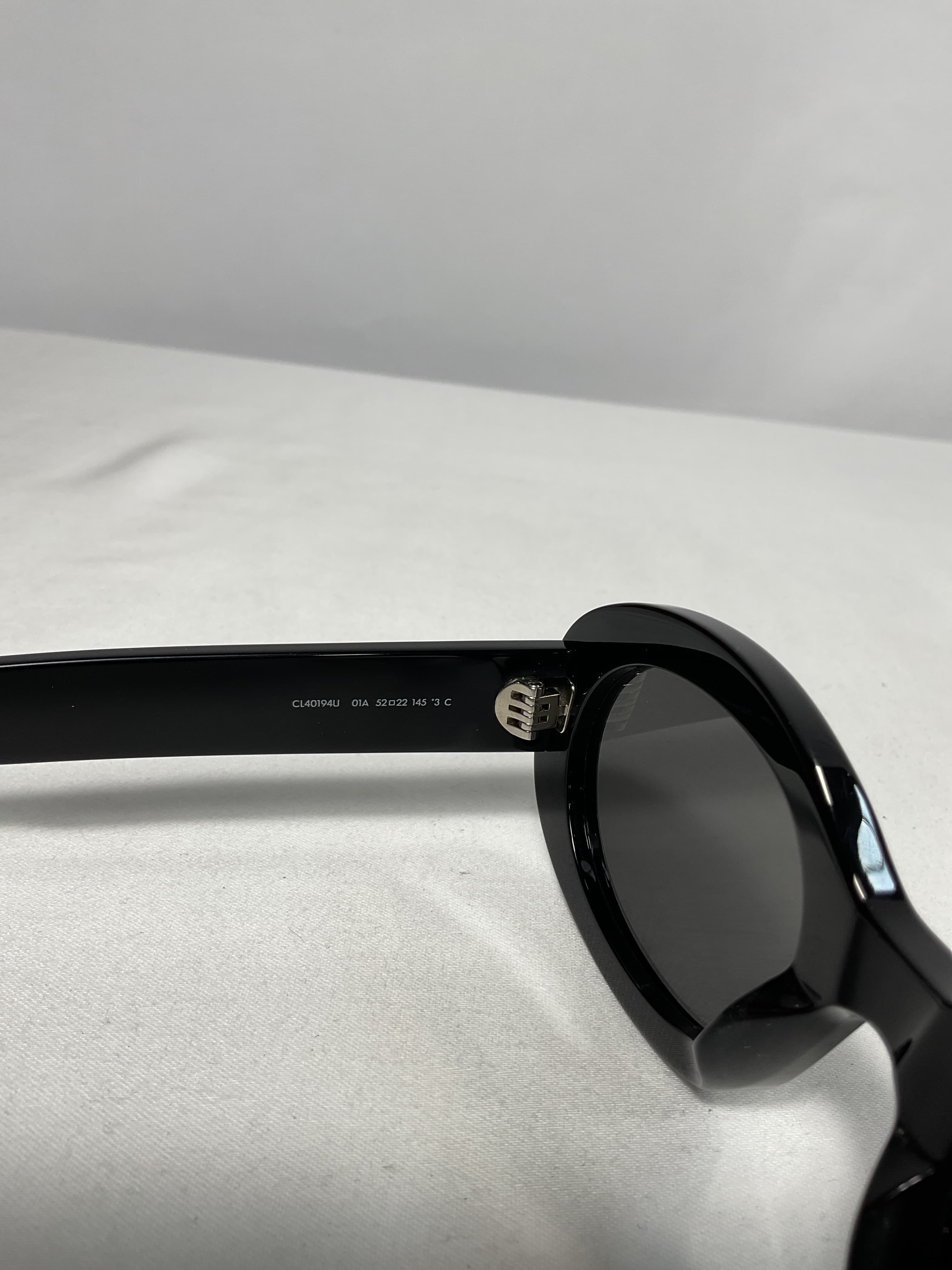 Eyewear Triomphe Oval-Frame Acetate Sunglasses - Image 2