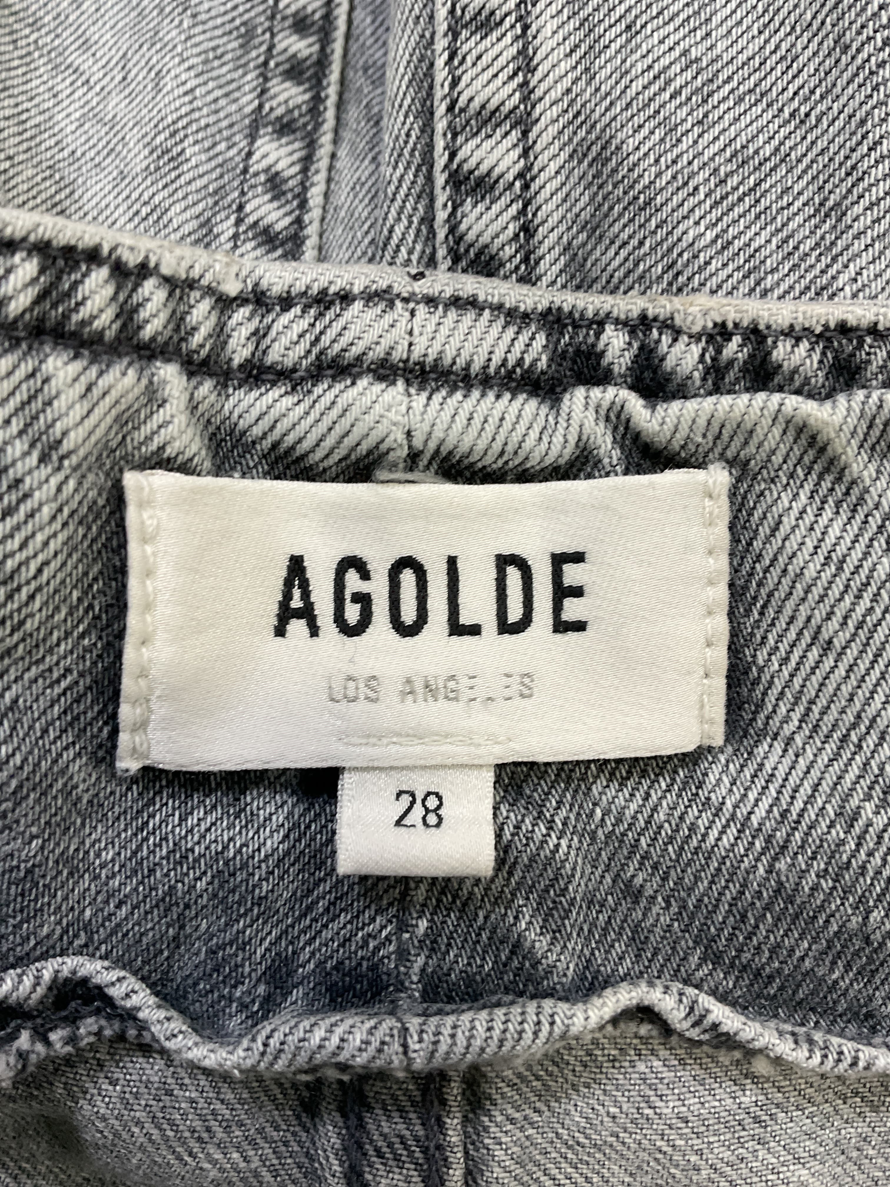 Aden Belted High-Rise Wide-Leg Jeans - Image 2