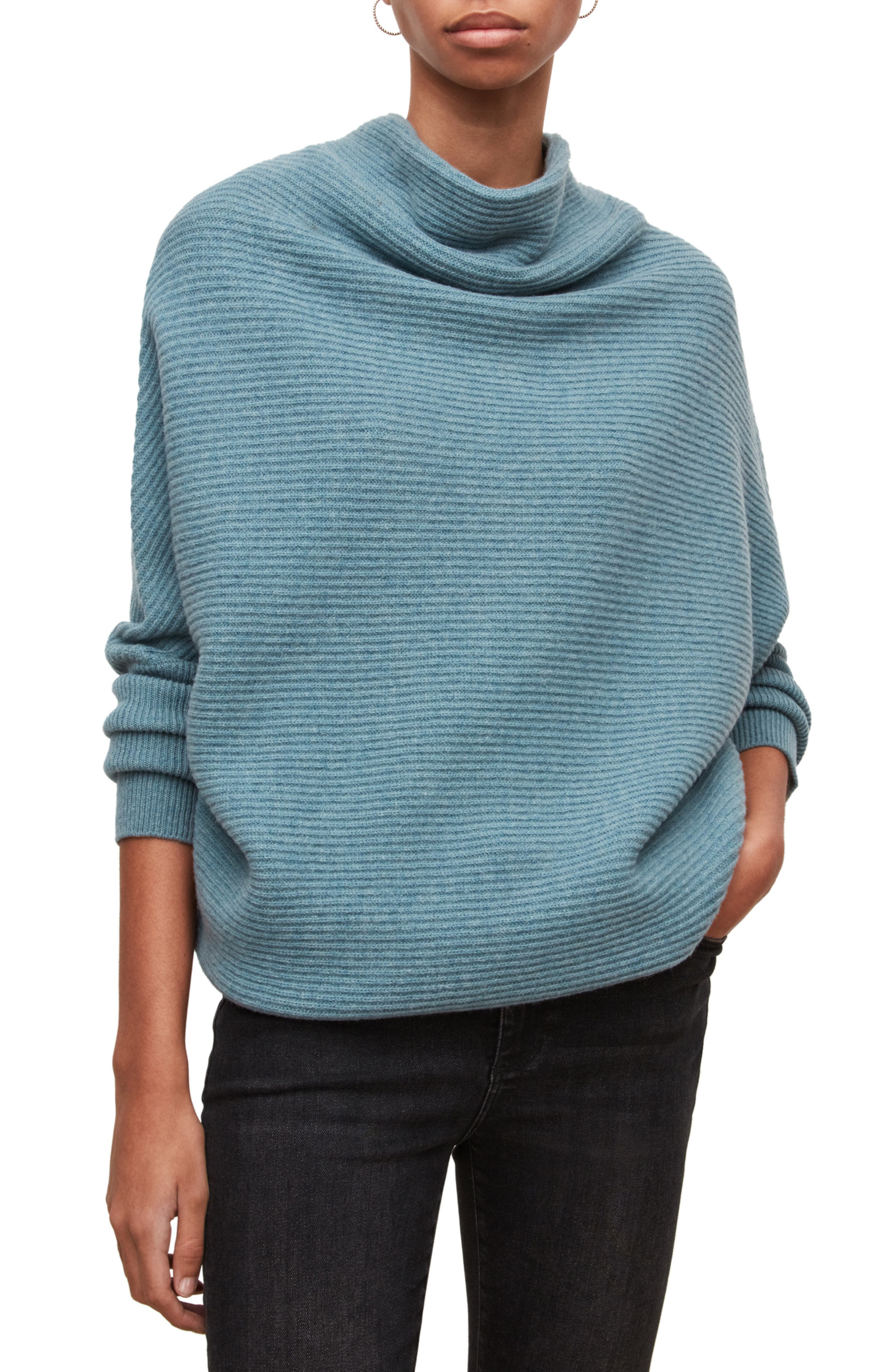 Ridley Funnel Neck Wool Sweater - Image 1