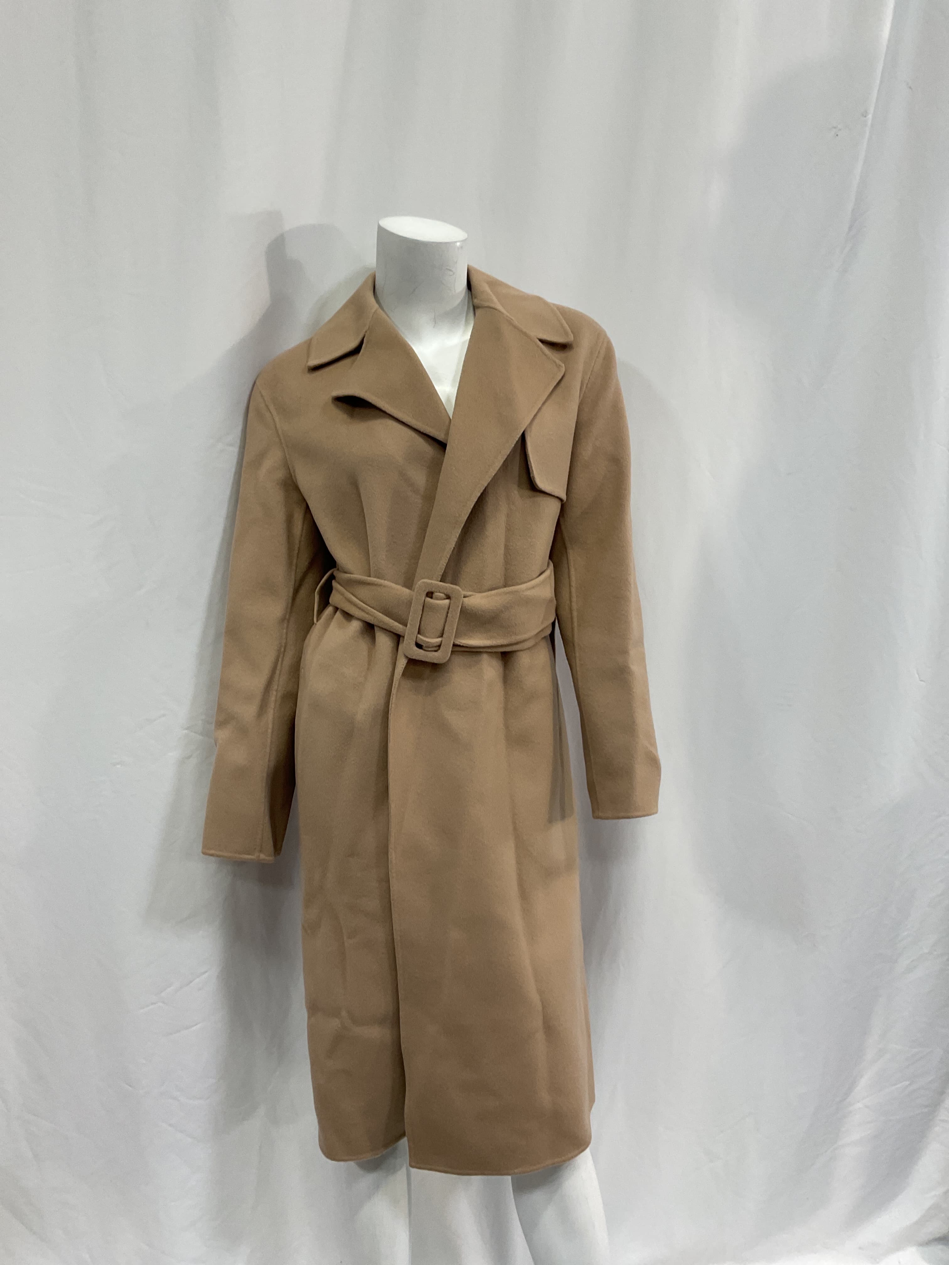 Belted Wool And Cashmere-Blend Trench Coat - Image 2