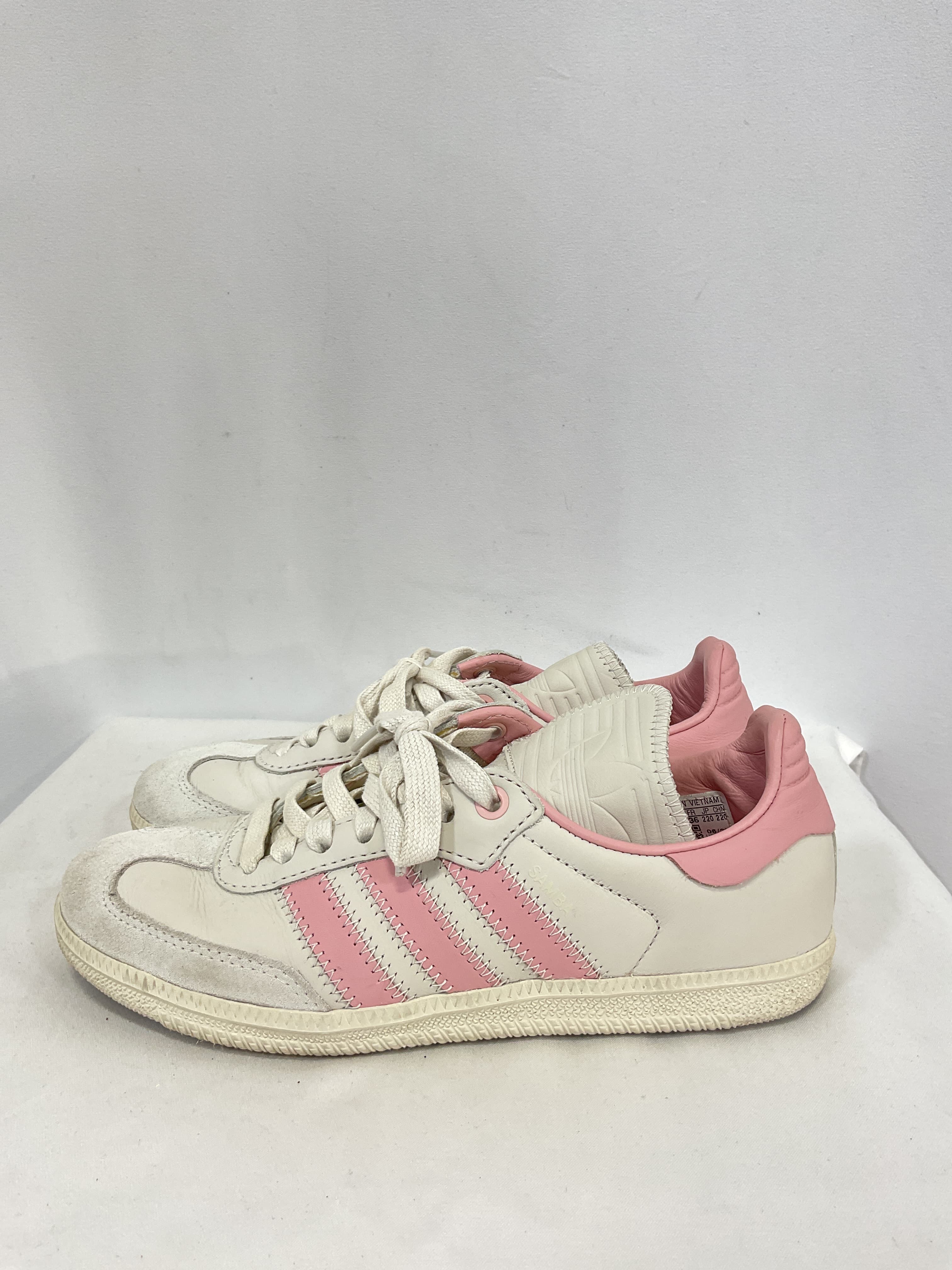 Humanrace Samba Suede-Trimmed Leather Sneakers - Image 2