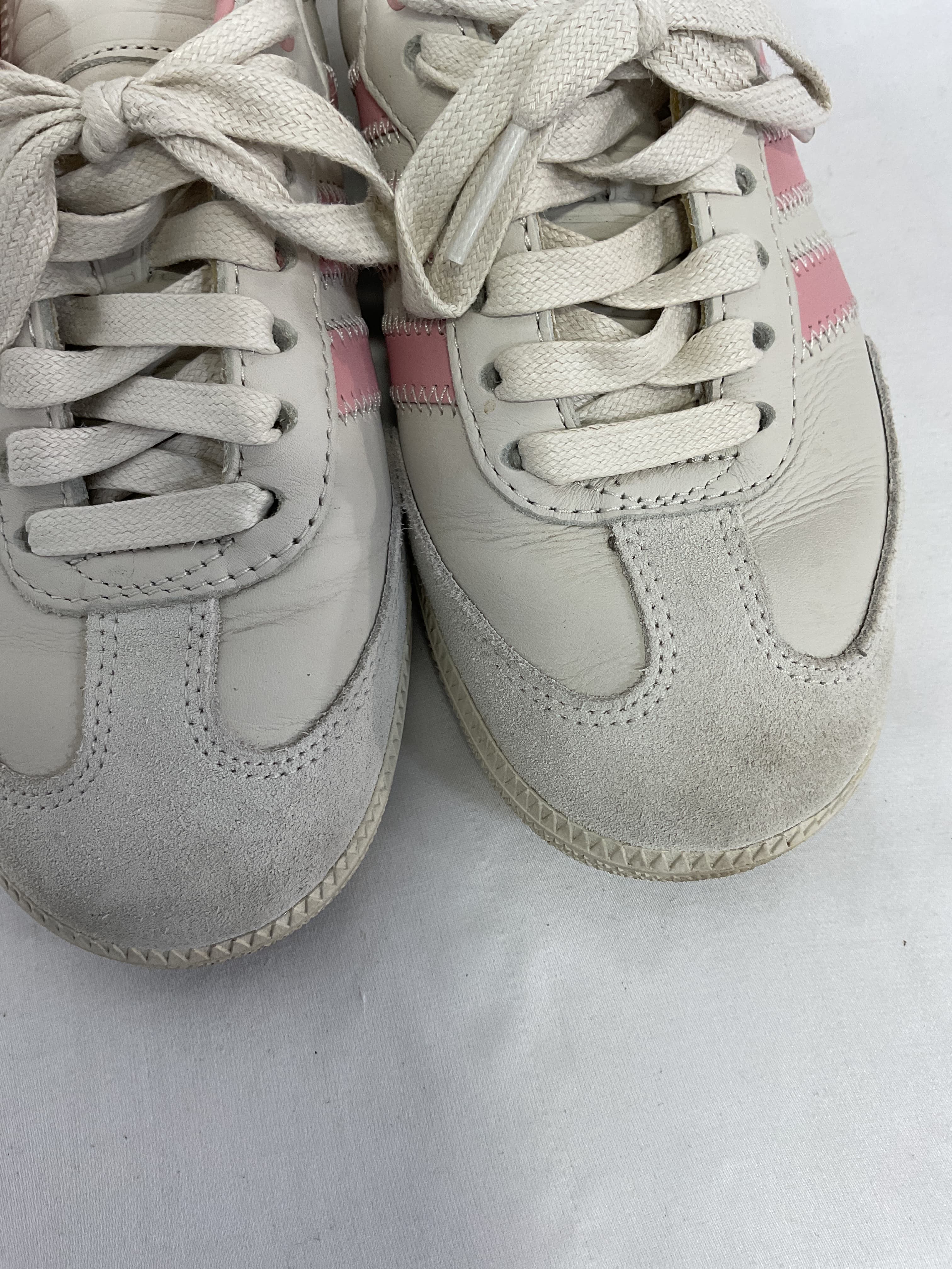 Humanrace Samba Suede-Trimmed Leather Sneakers - Image 3