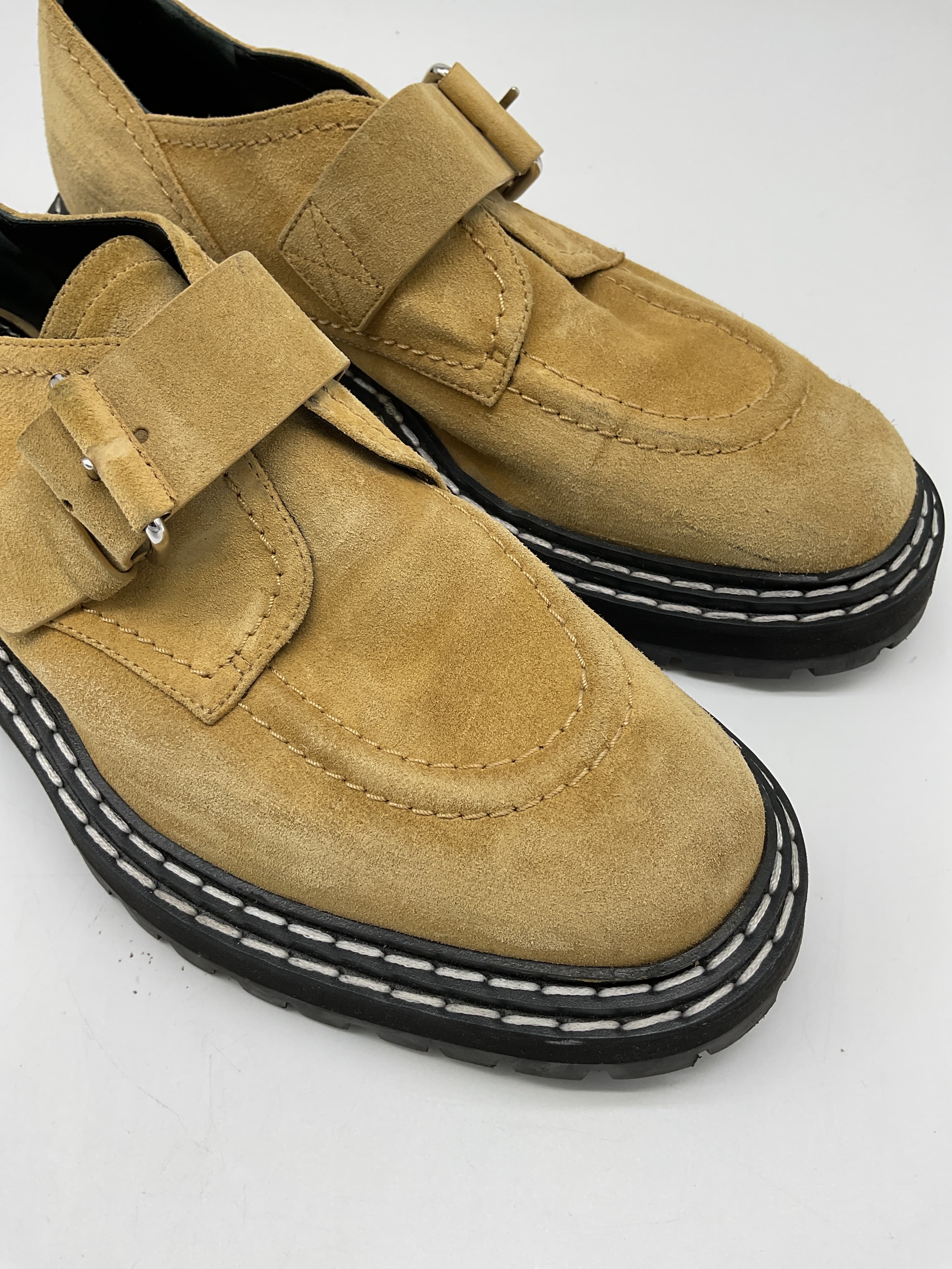 Buckled Suede Loafers - Image 2