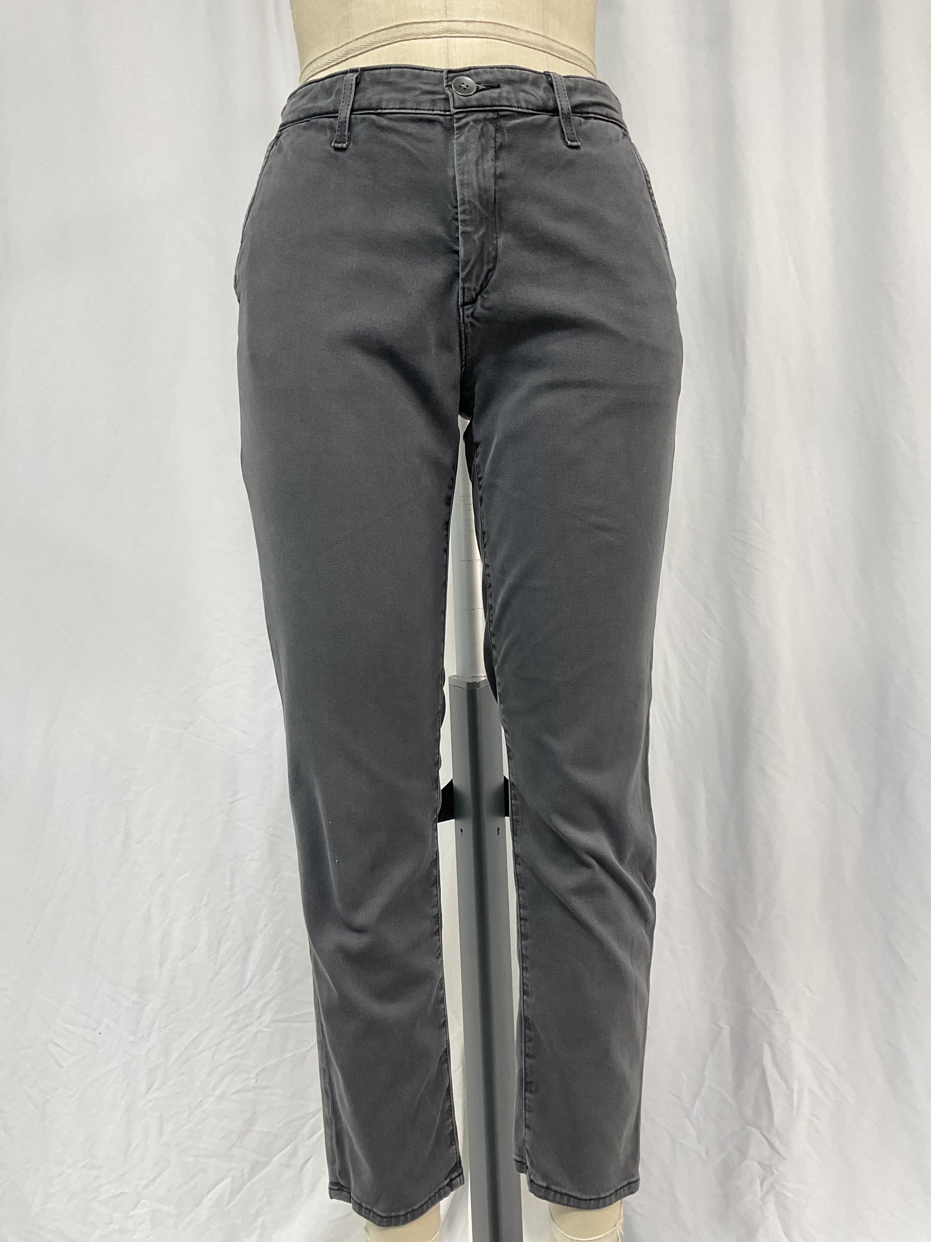 Caden Crop Twill Trousers - Image 4