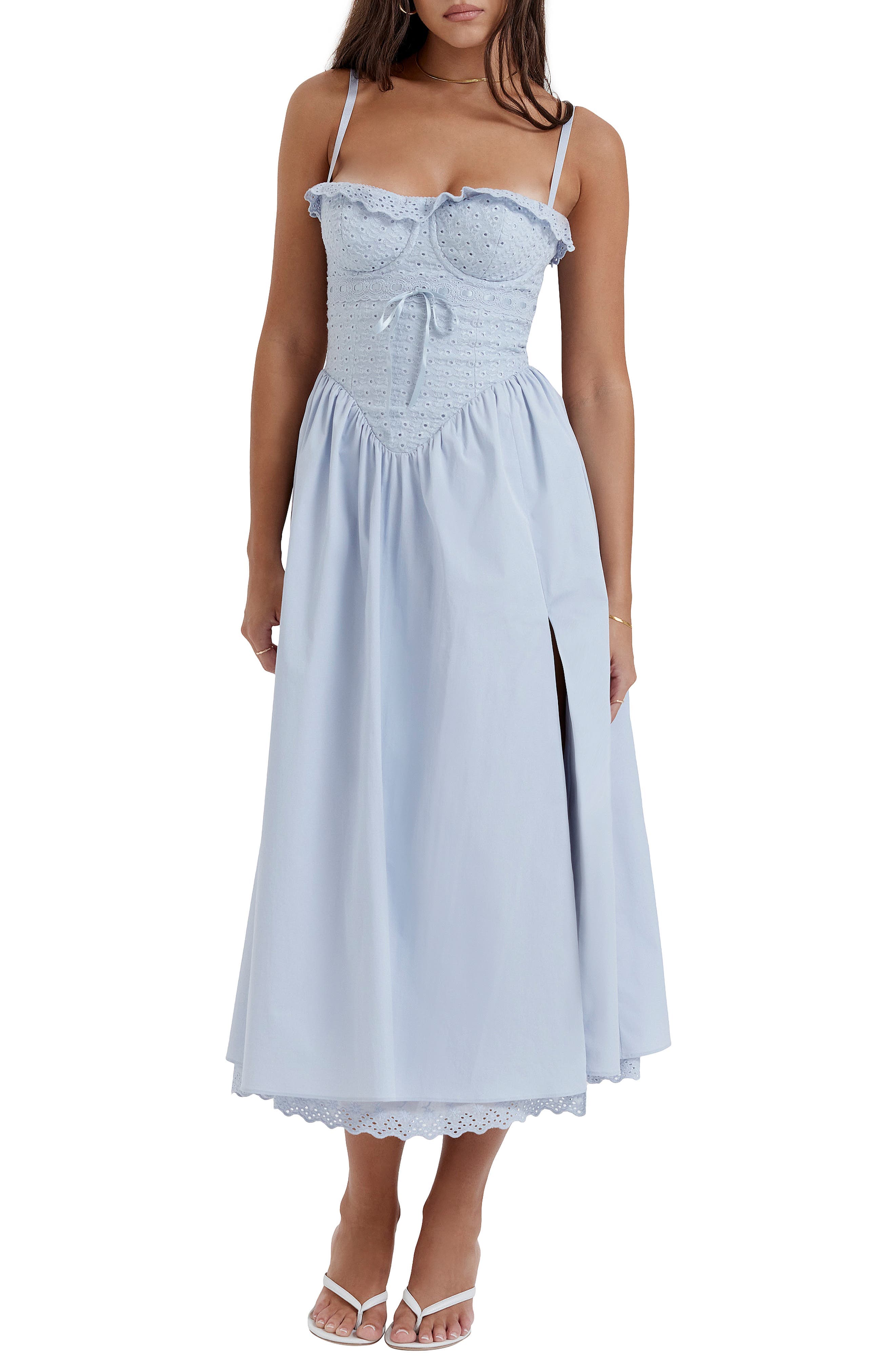 Jaime Corset Fit & Flare Dress - Image 1