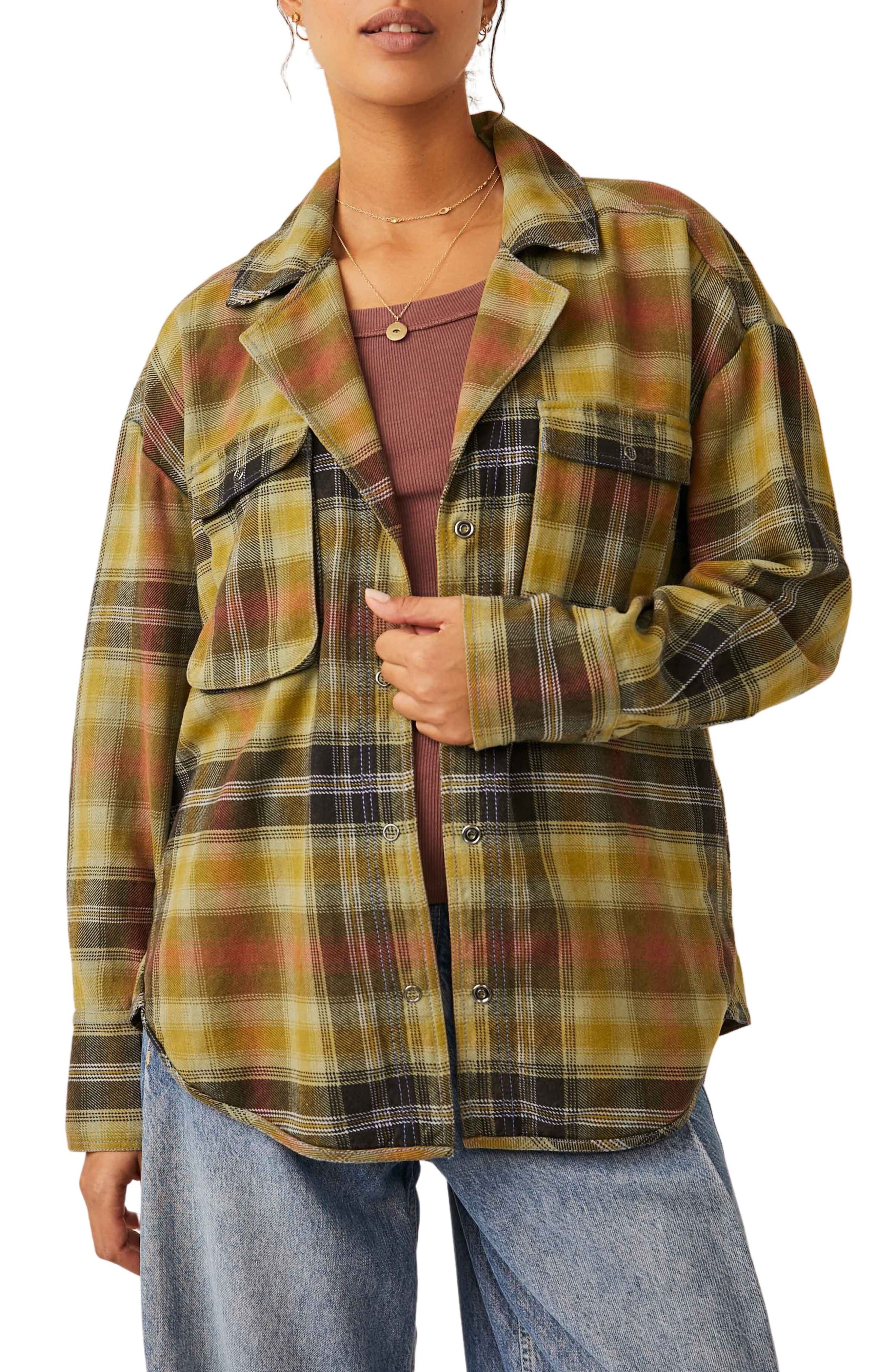 Izzy Plaid Flannel Shirt - Image 1