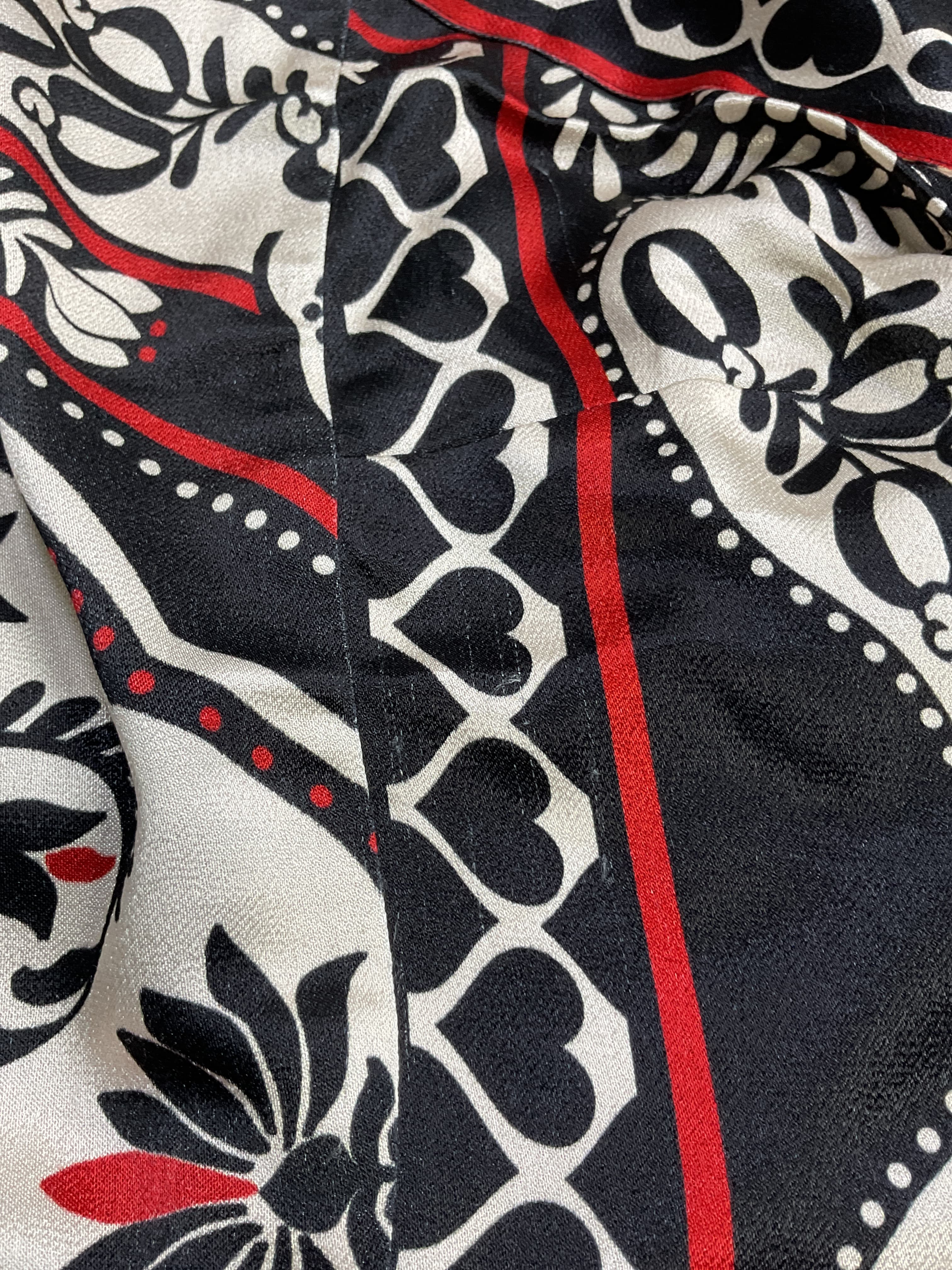 Passion Scarf Print Long Sleeve Wrap Minidress - Image 3