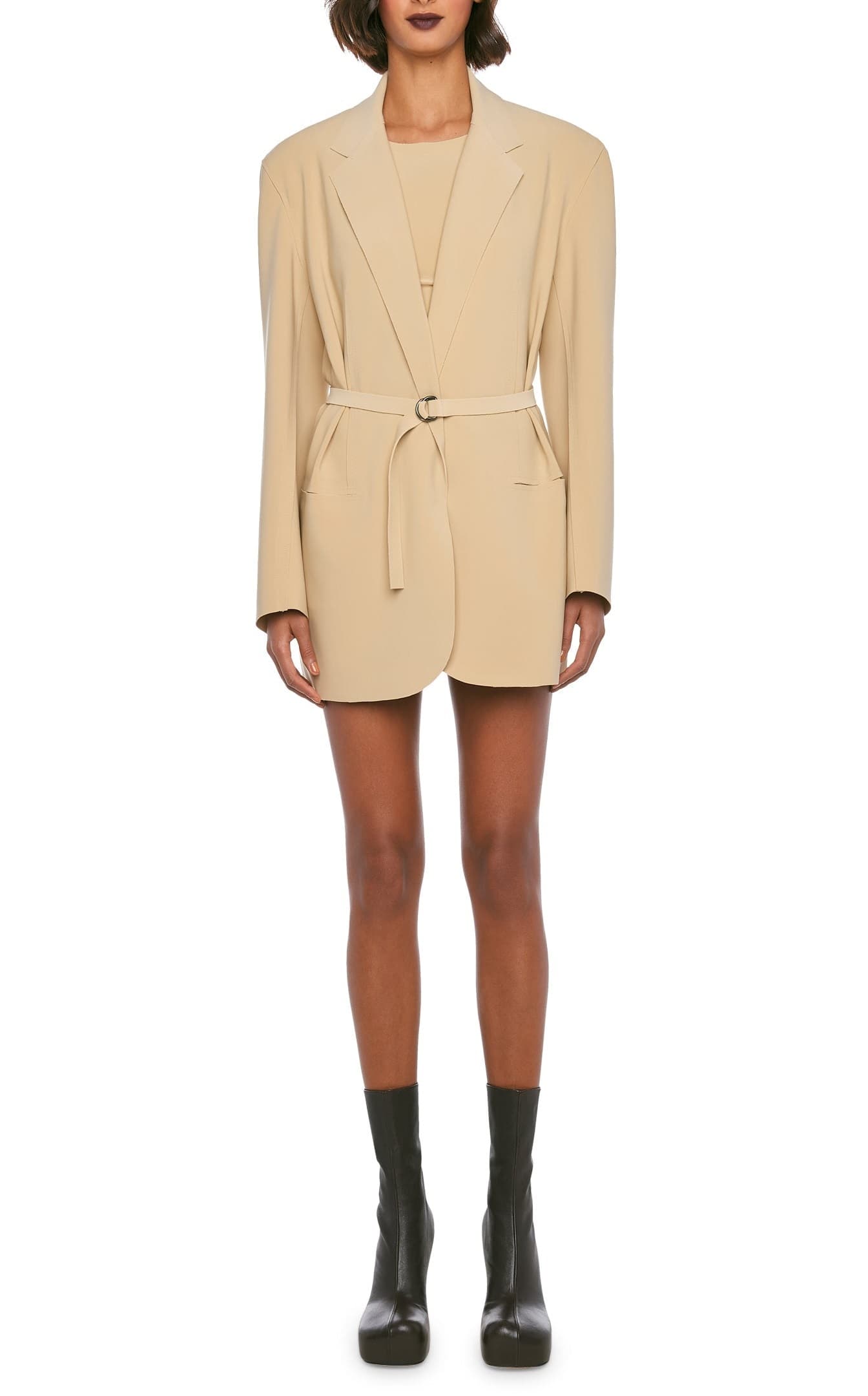 Oversized Single Breasted Jacket - Image 1