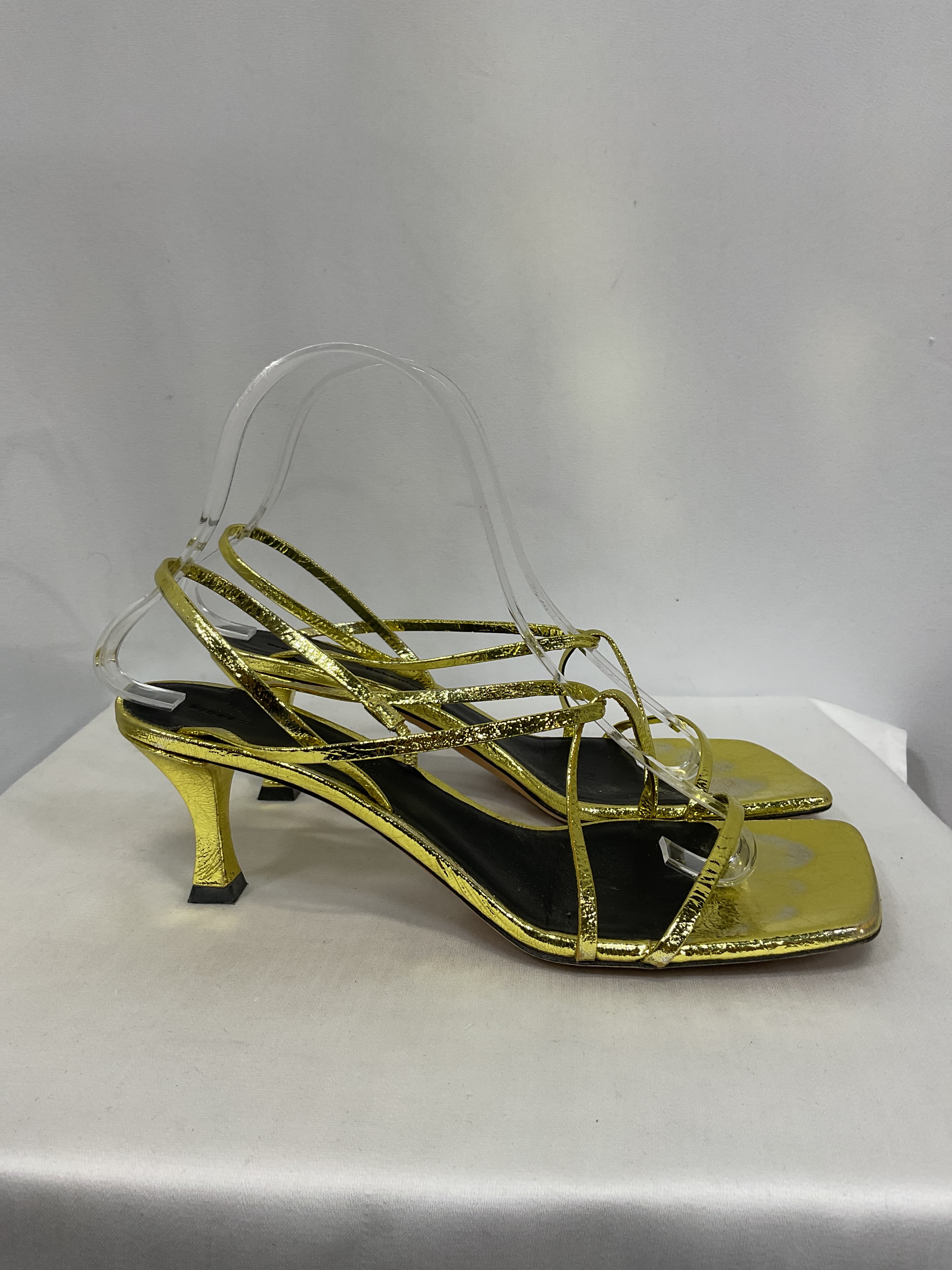 Square Strappy Sandals - Image 4